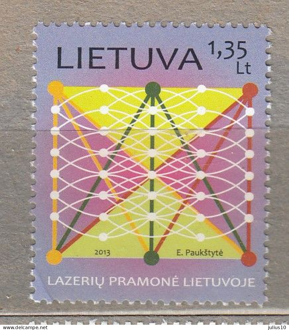 LITHUANIA 2013 Laser Industry  MNH(**) Mi 1126 #Lt844 - Litauen