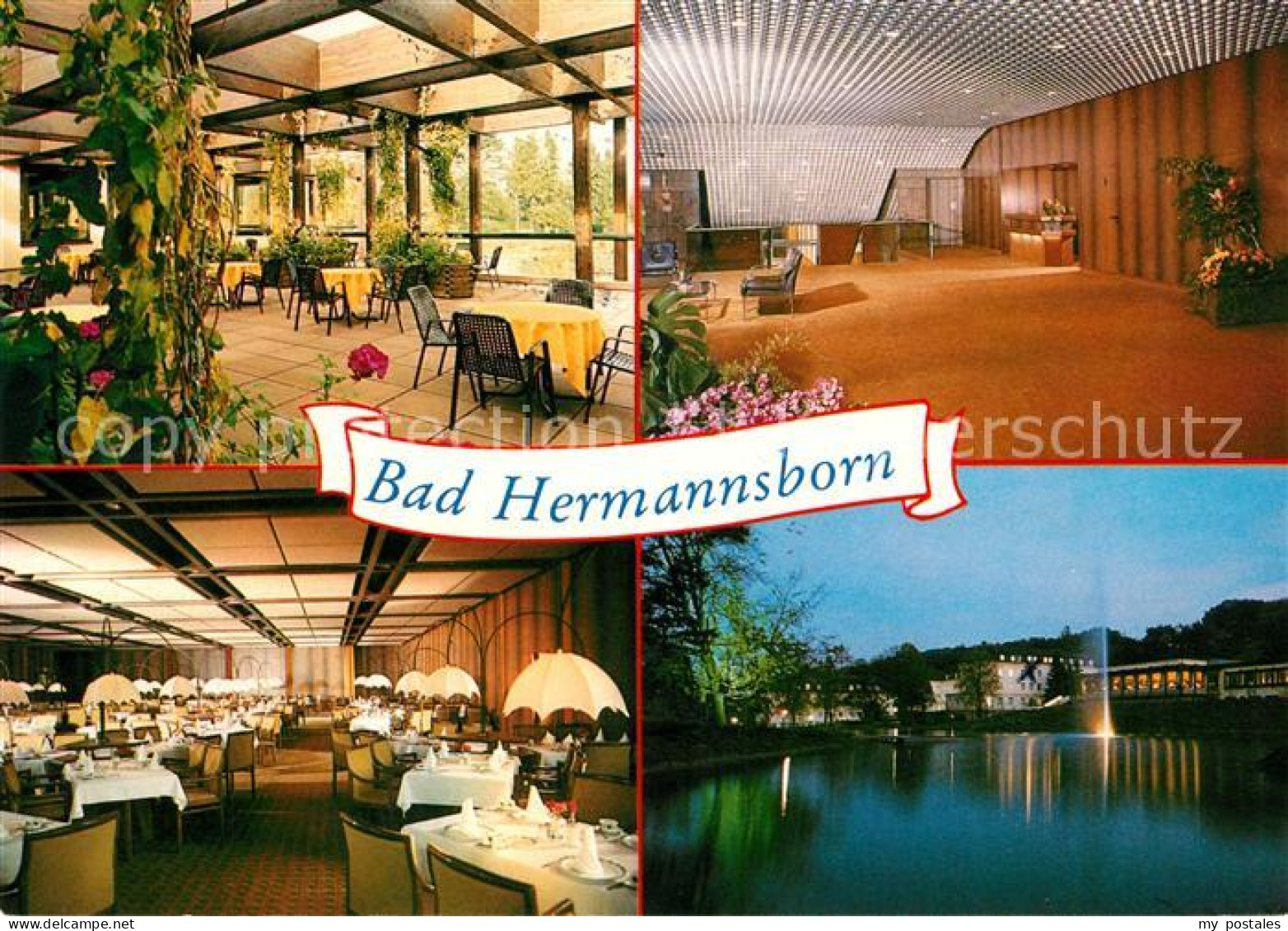 73105488 Bad Hermannsborn Kurklinik Der BEK Foyer Speisesaal Bad Hermannsborn - Bad Driburg