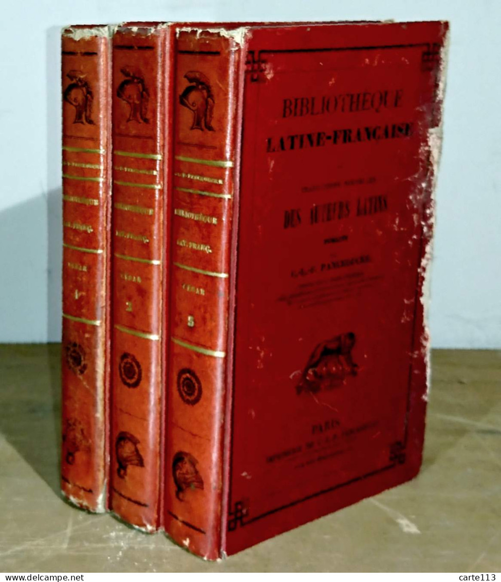 CESAR Jules - MEMOIRES - COMPLET EN 3 VOLUMES - 1801-1900