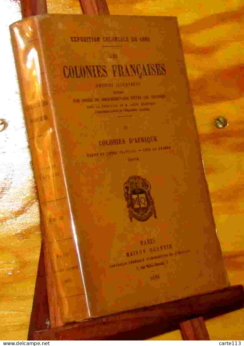 COLLECTIF  - COLONIES D'AFRIQUE - GABON ET CONGO FRANCAIS - COTE DE GUINEE - 1801-1900