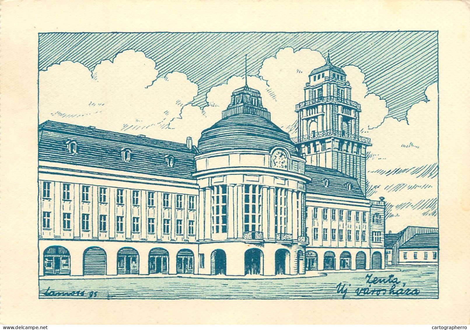 Zenta Artist Card 1935 - Serbie