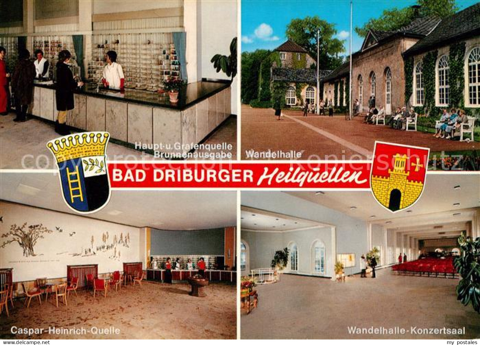 73105334 Bad Driburg Brunnenausgabe Wandelhalle Caspar Heinrich Quelle Konzertsa - Bad Driburg