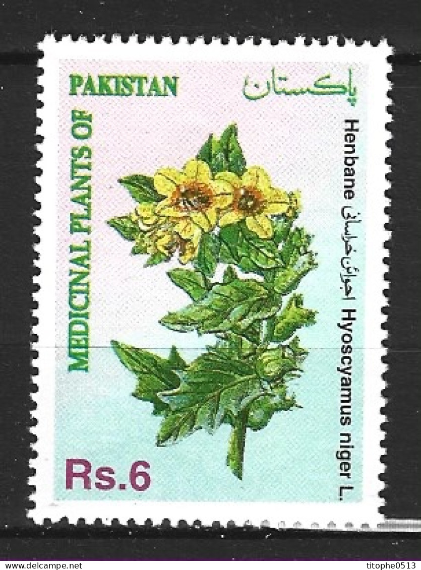 PAKISTAN. N°900 De 1995. Plante Médicinale. - Geneeskrachtige Planten