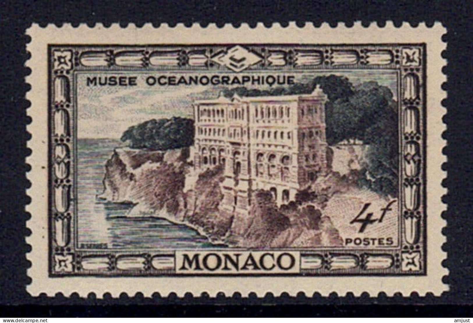 Monaco // 1949  // Musée Océanographique Timbre Neuf** MNH  No. Y&T 326 - Neufs