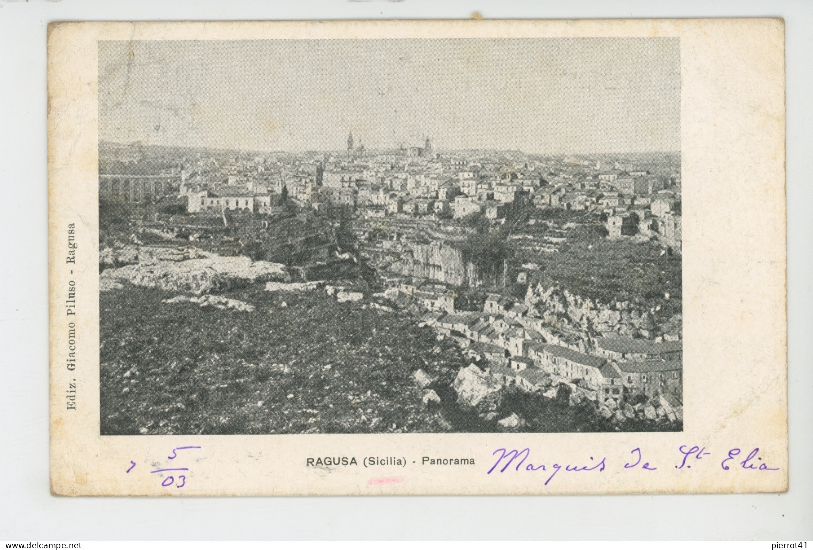 ITALIE - SICILIA - RAGUSA - Panorama - Ragusa