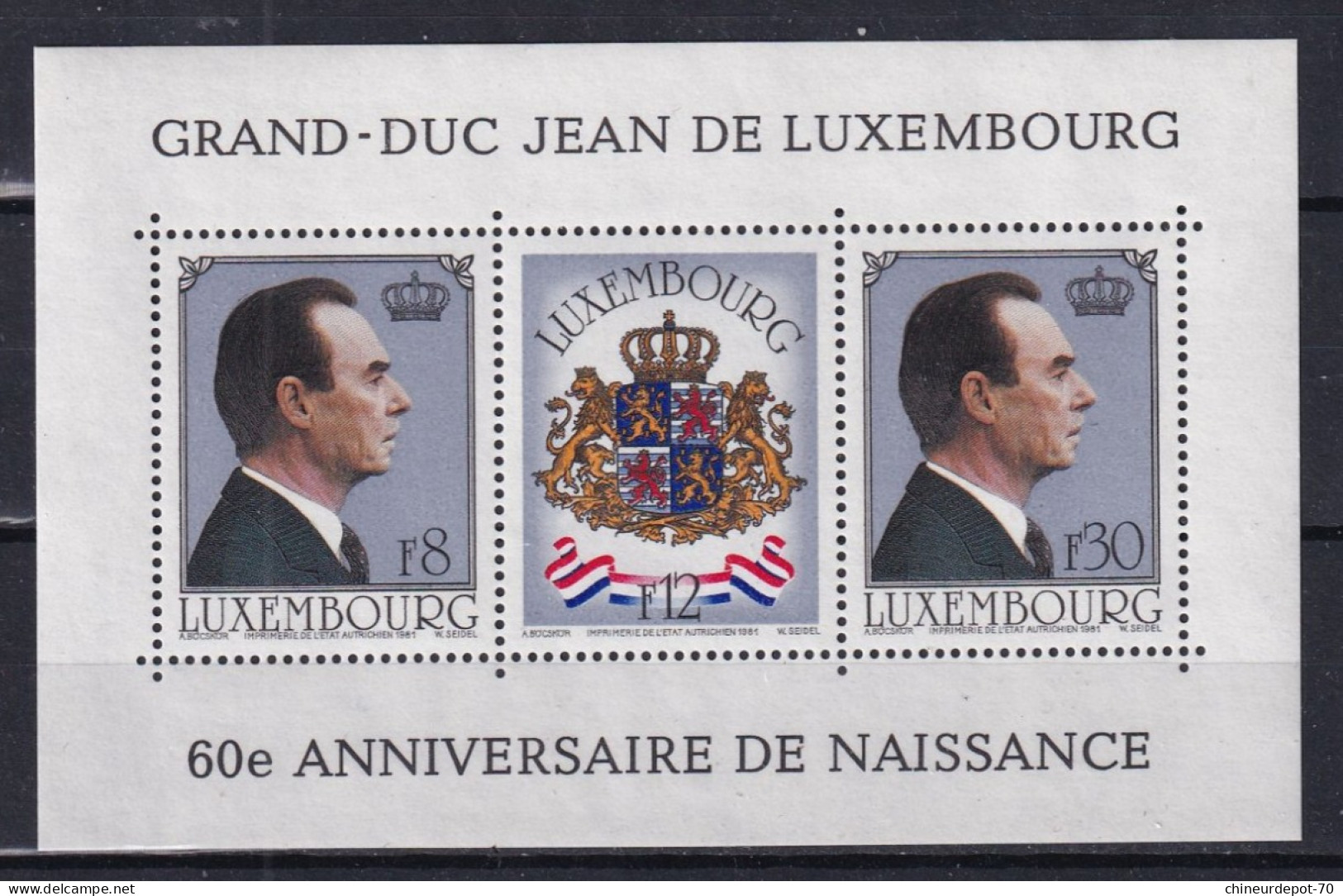Timbres    Luxembourg Neufs ** Sans Charnières  1981 - Nuevos