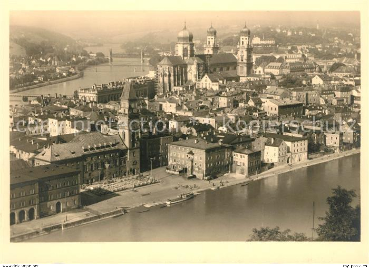 73105150 Passau Panorama Vom Oberhaus Passau - Passau