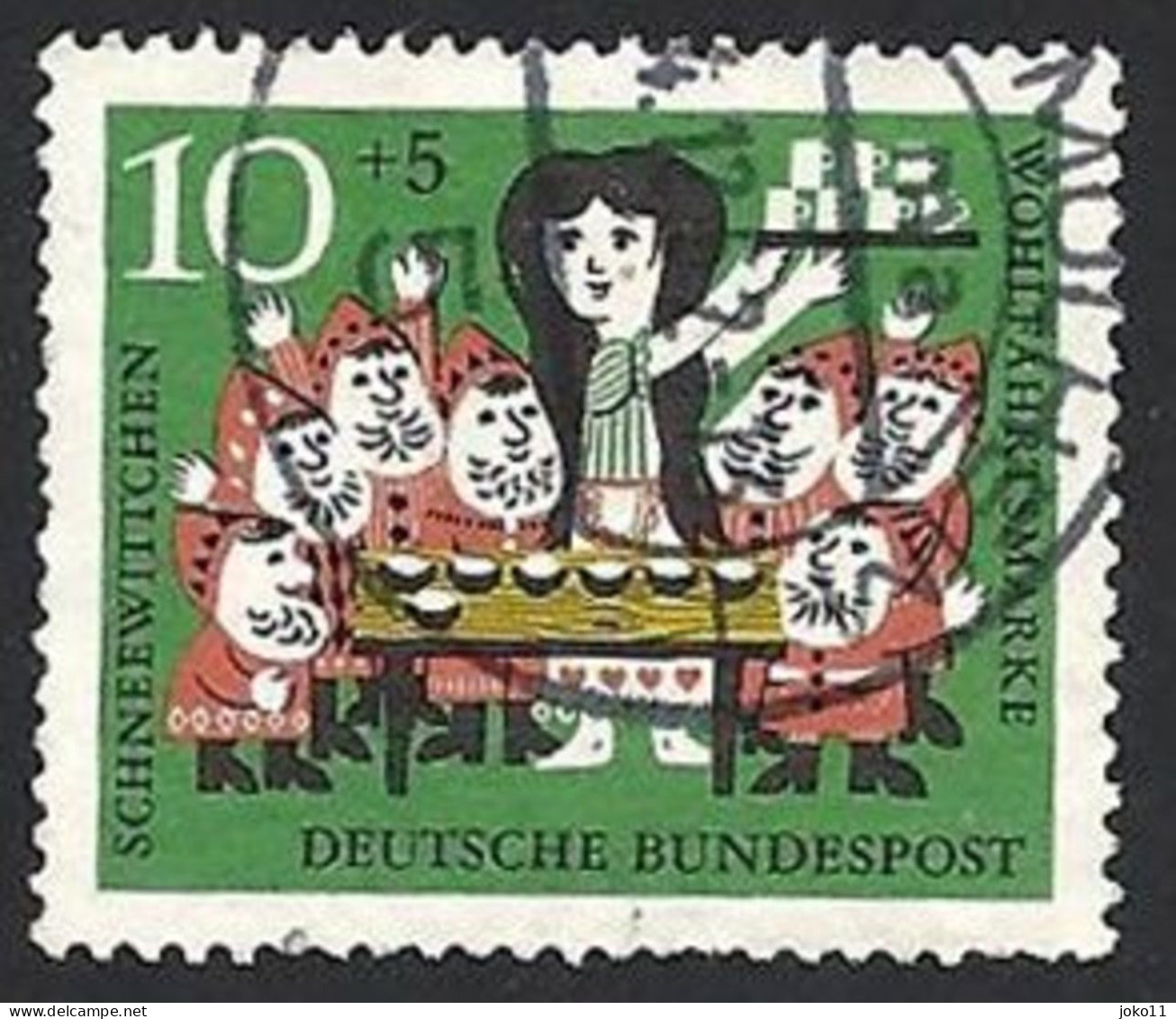 Deutschland, 1962, Mi.-Nr. 386, Gestempelt - Oblitérés