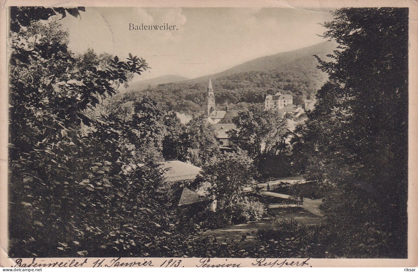 ALLEMAGNE(BADENWEILER) - Badenweiler