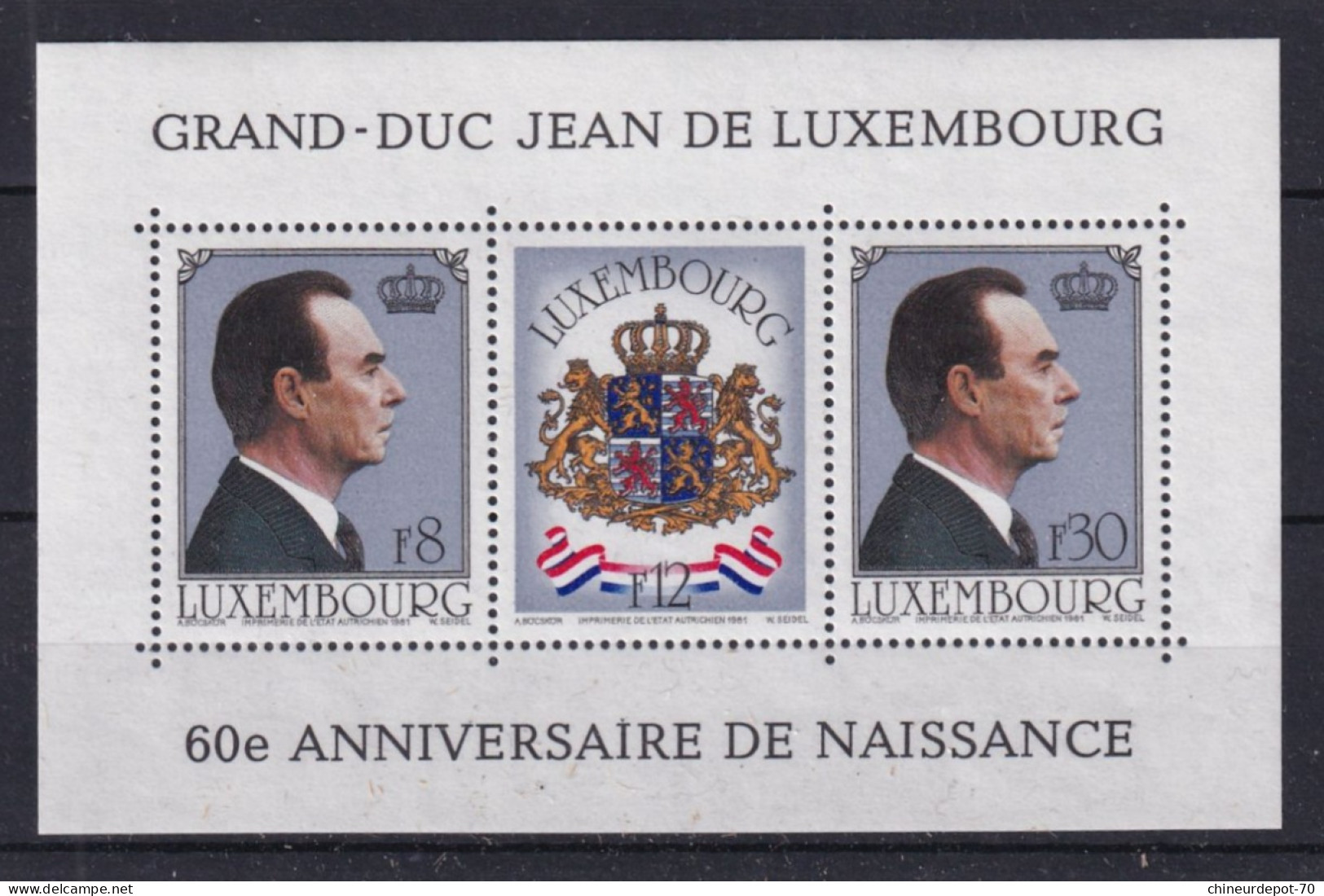 Timbres    Luxembourg Neufs ** Sans Charnières  1981 - Nuovi