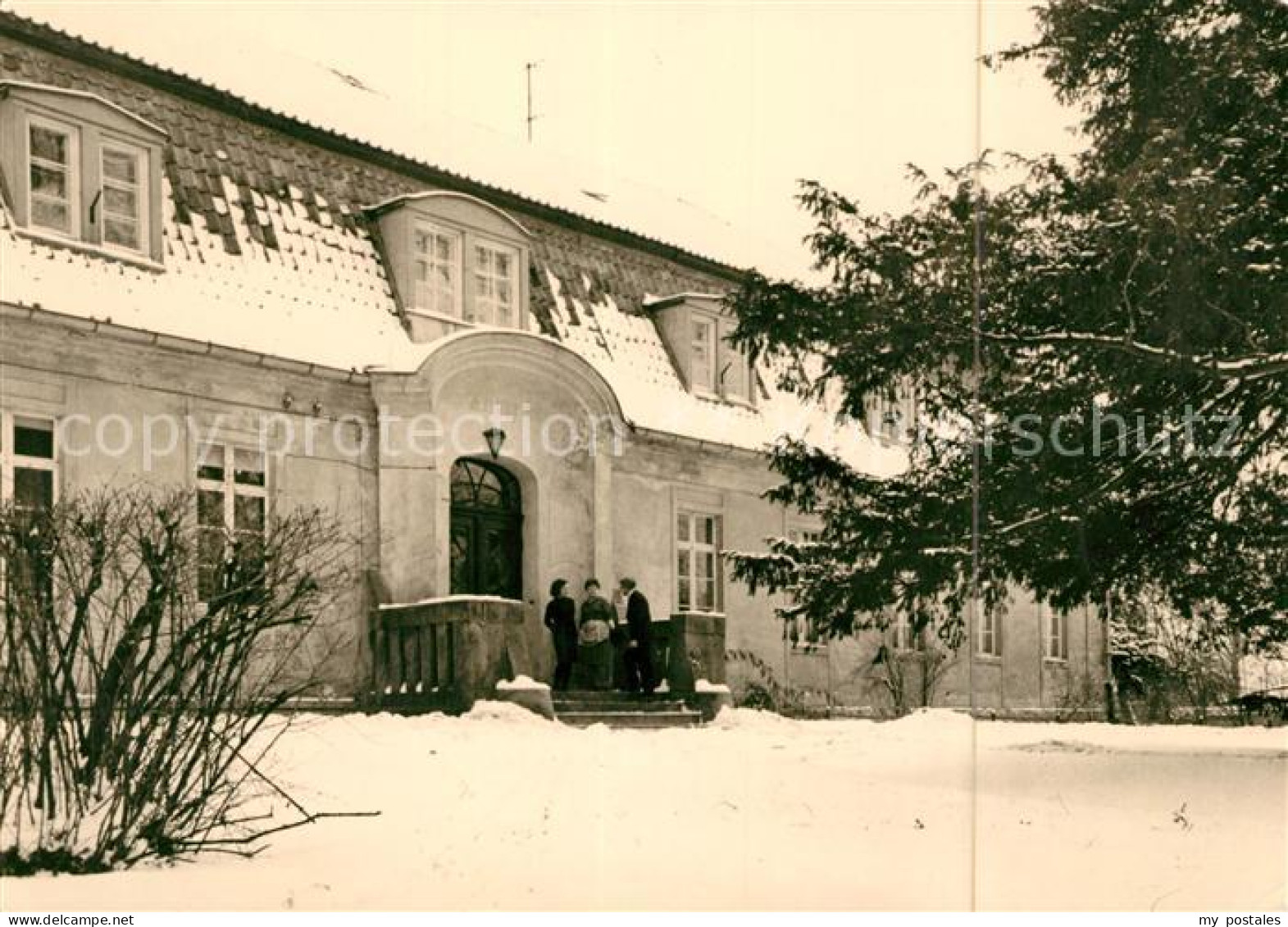 73105010 Bad Saarow-Pieskow Ferienheim Deutscher Kulturbund Haus Eibenhof Bad Sa - Bad Saarow