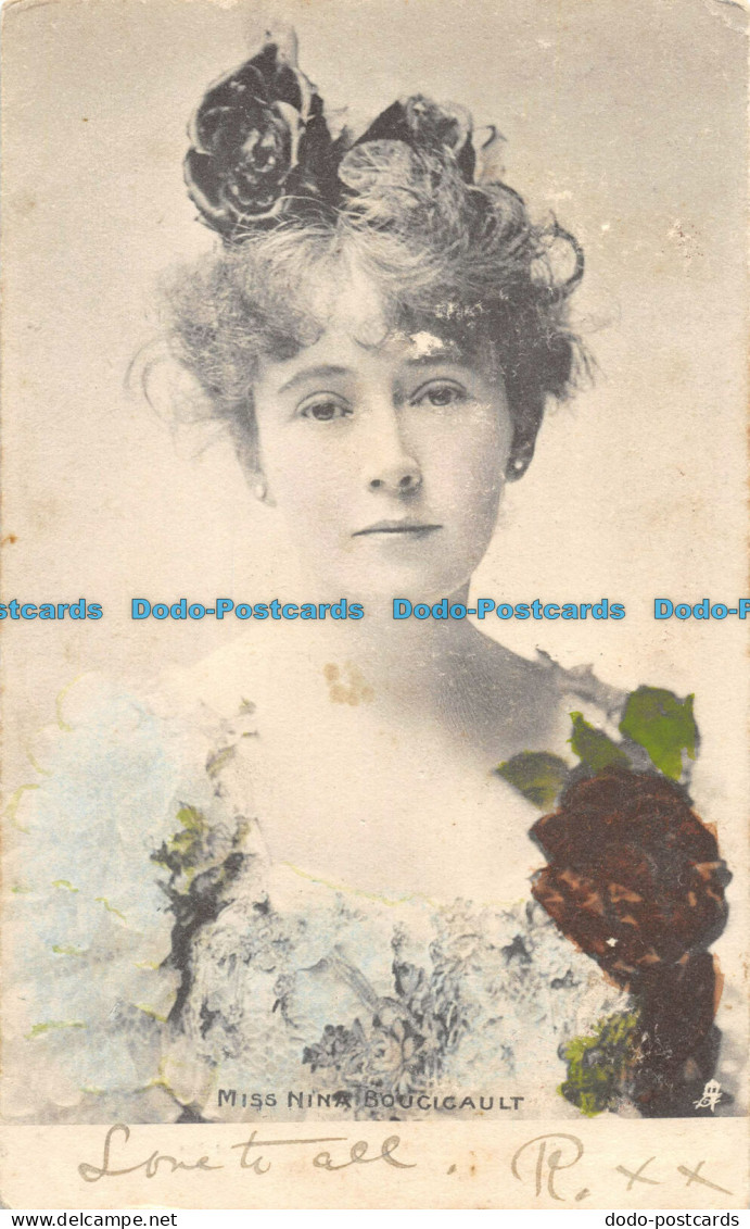 R061634 Miss Nina Boucicault. Tuck. 1904 - Monde