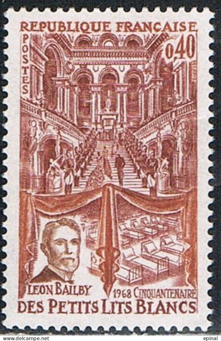 FRANCE : N° 1575 ** Et Oblitéré (Bal Des Petits Lits Blancs) - PRIX FIXE - - Unused Stamps