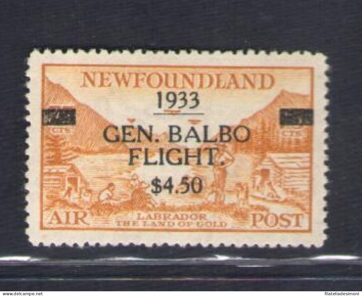 1933 TERRANOVA - NEWFOUNDLAND - SG N. 235 - Balbo - MNH** - Altri & Non Classificati