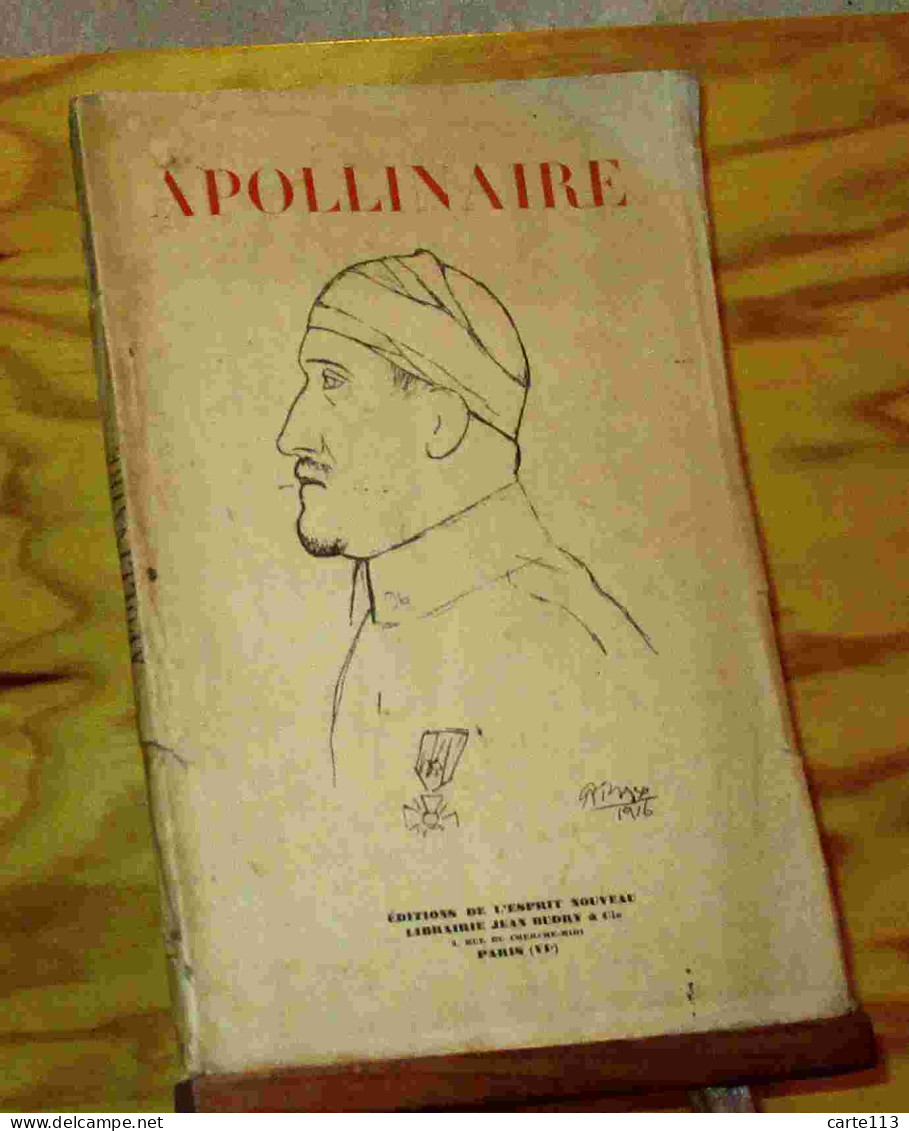 COLLECTIF  - APOLLINAIRE - 1901-1940