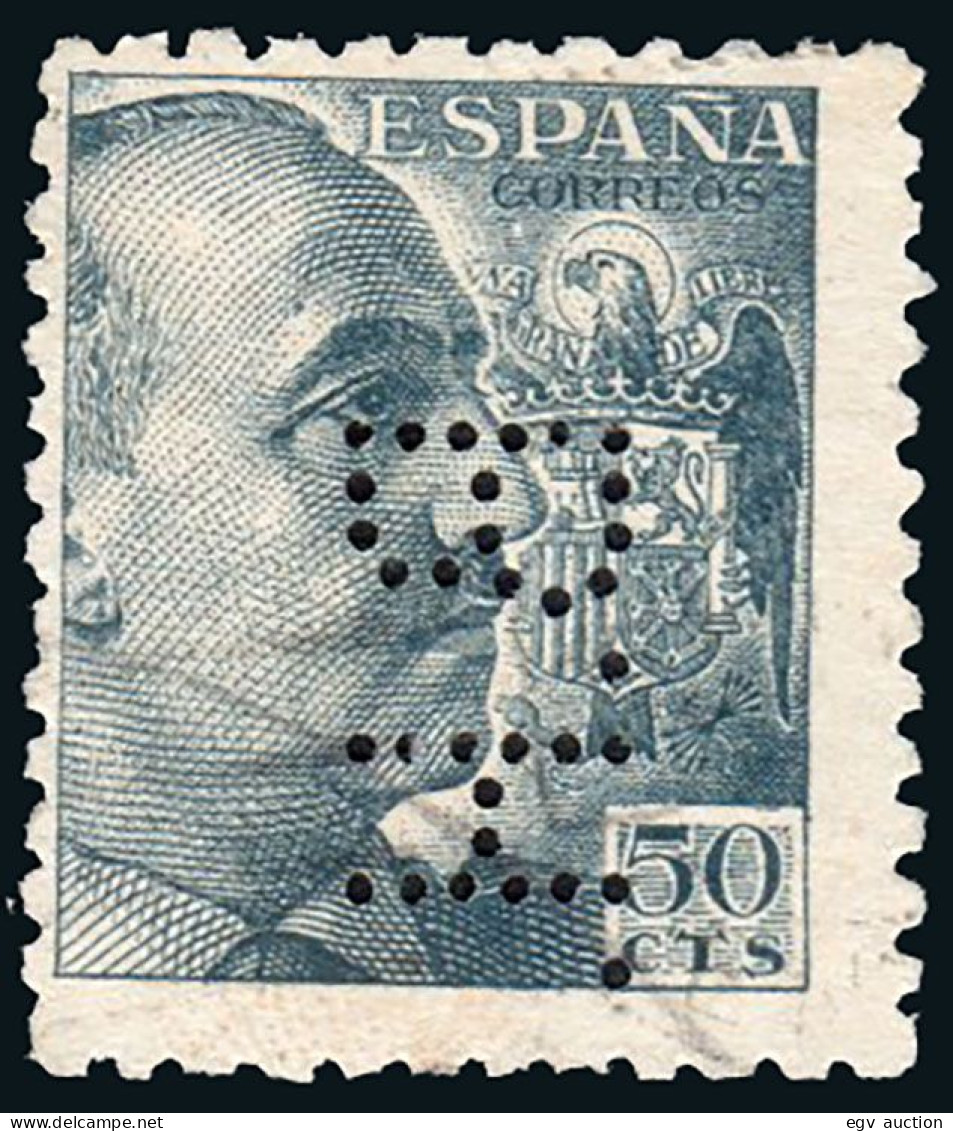 Madrid - Perforado - Edi O 927 - "B.H." (Banco) - Used Stamps