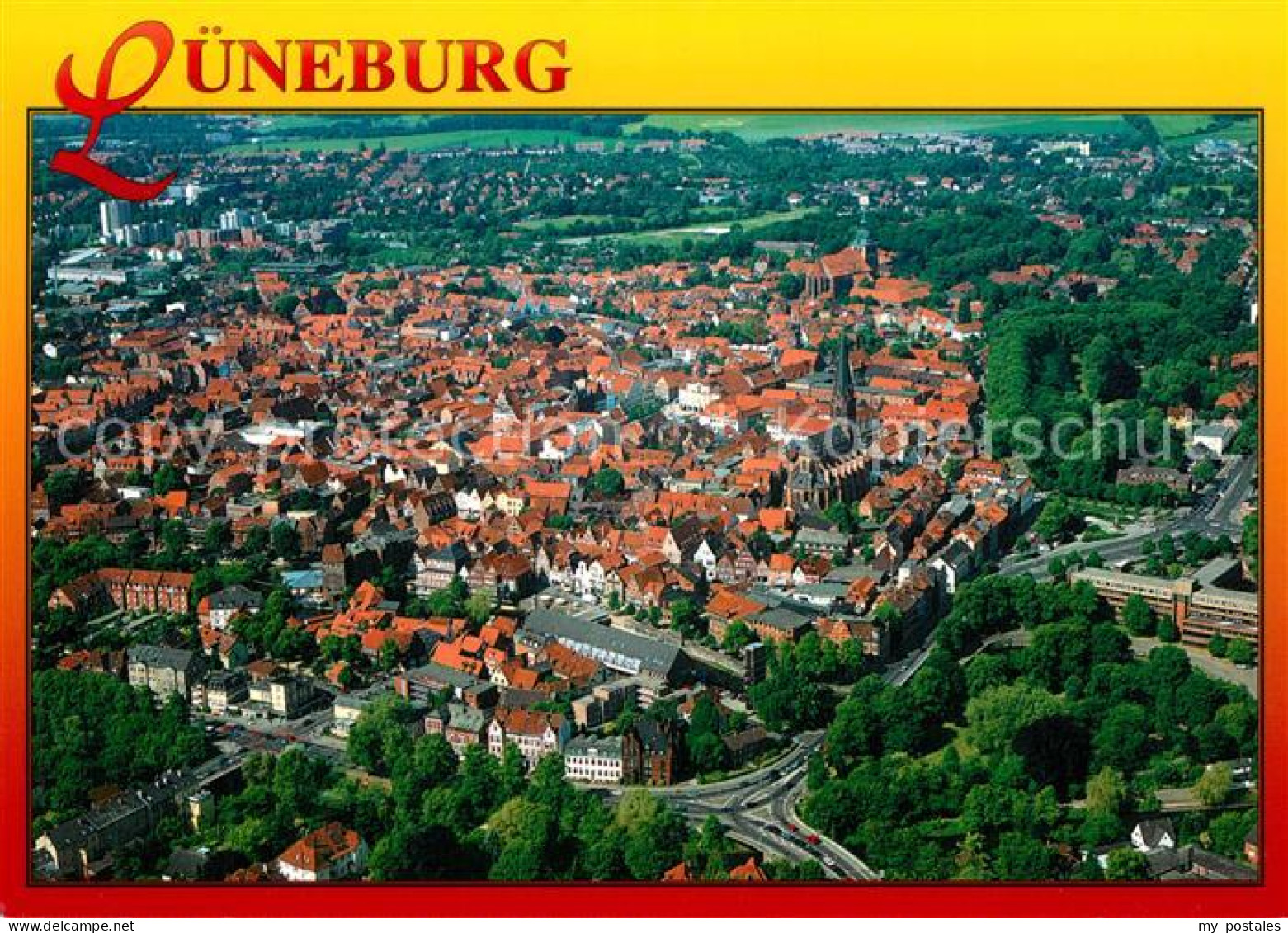 73104950 Lueneburg Fliegeraufnahme Lueneburg - Lüneburg