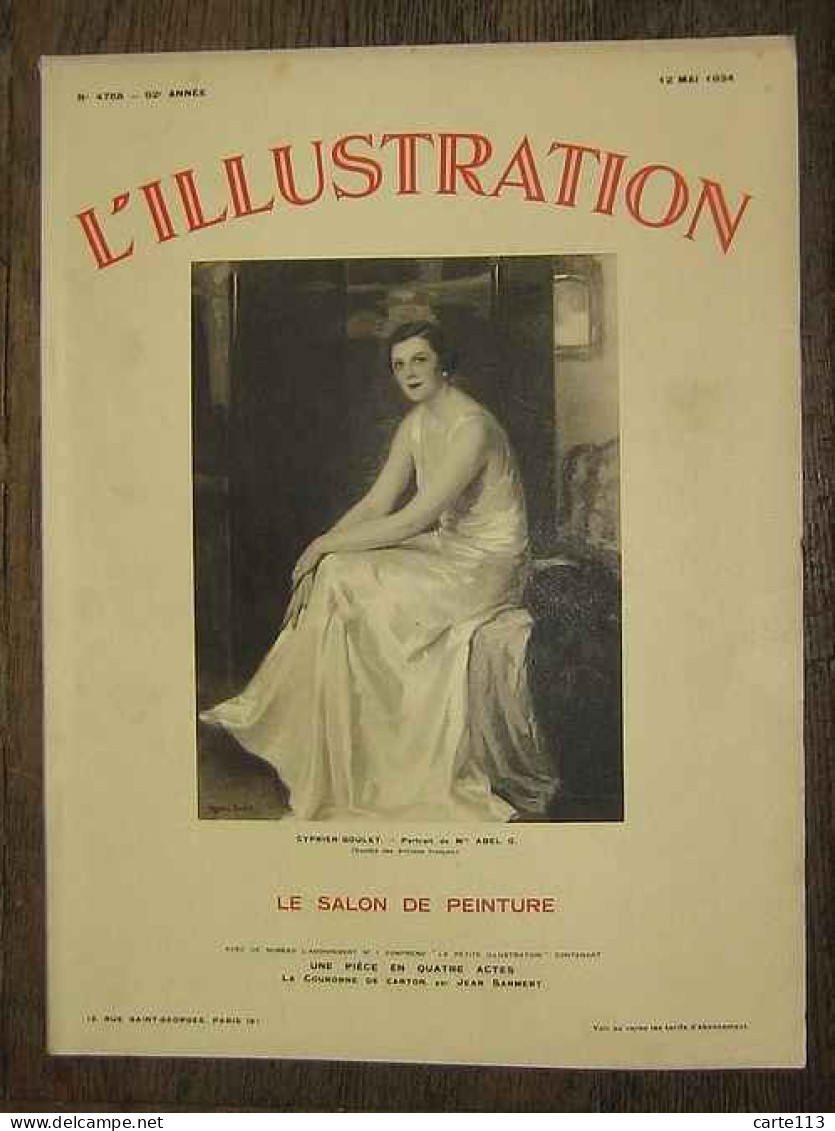 COLLECTIF - ILLUSTRATION 4758 - SALON DE PEINTURE 1934 - 1901-1940