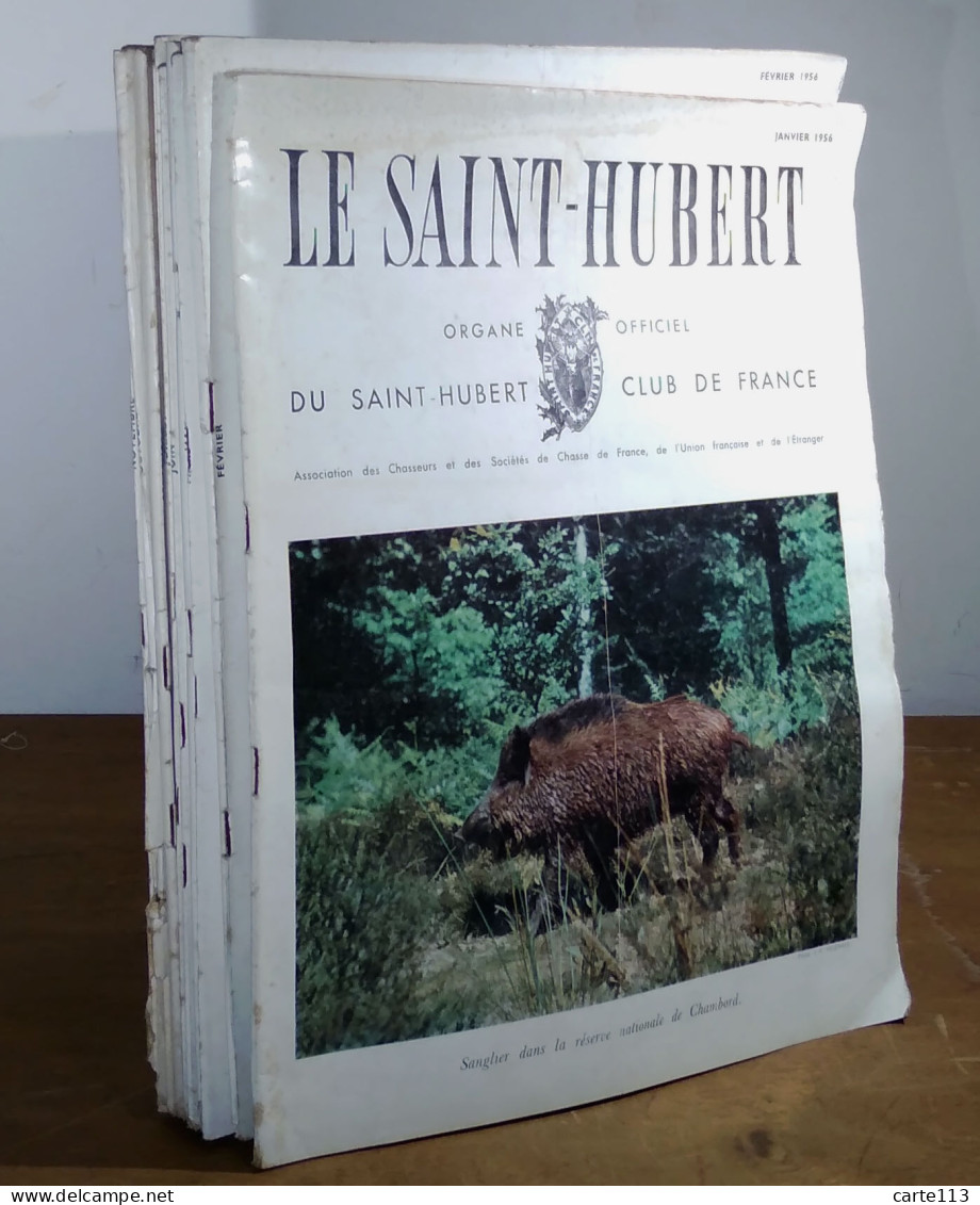 COLLECTIF  - LE SAINT-HUBERT - ANNEE 1956 COMPLETE - Other & Unclassified