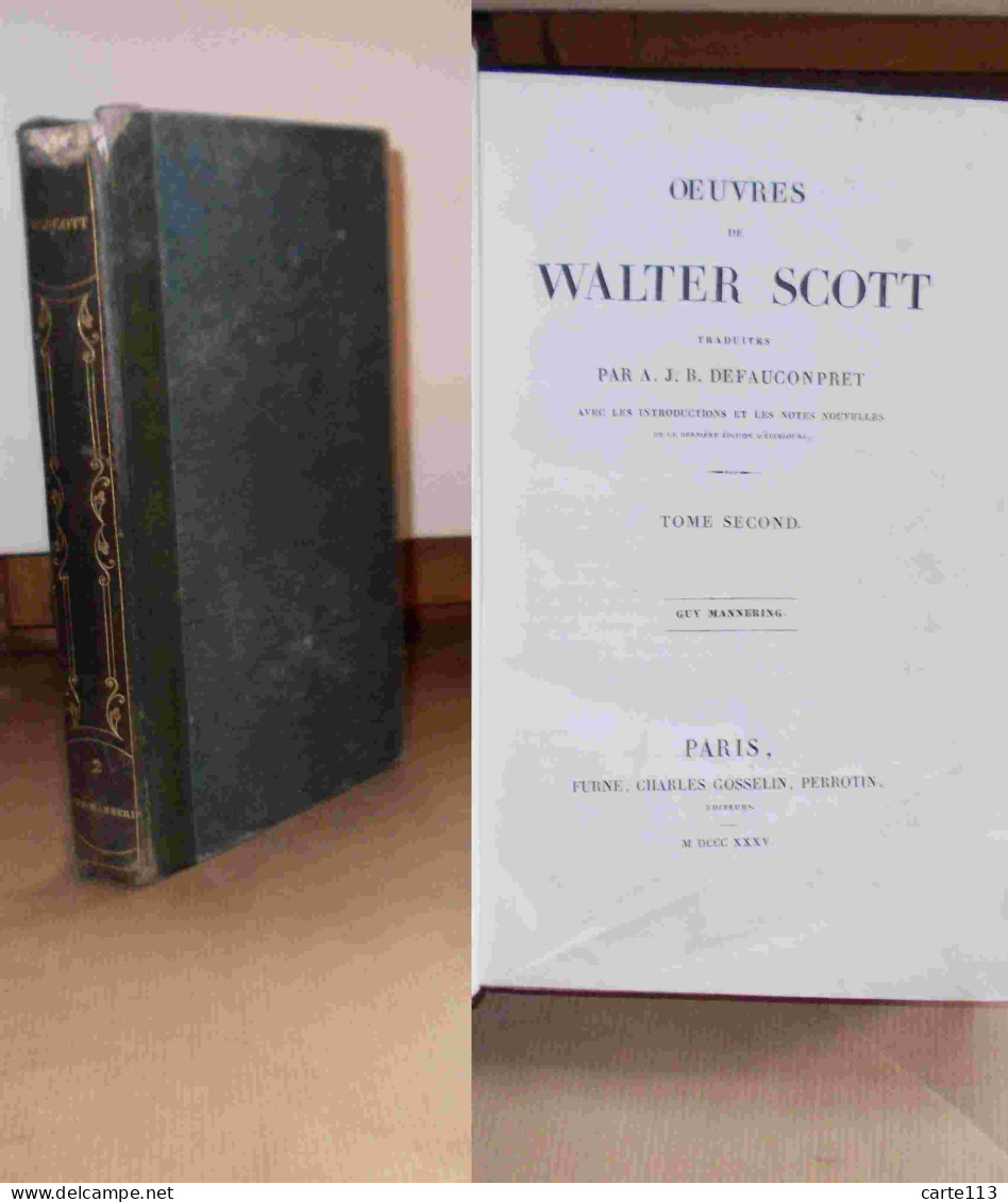 SCOTT Walter - GUY MANNERING - 1801-1900