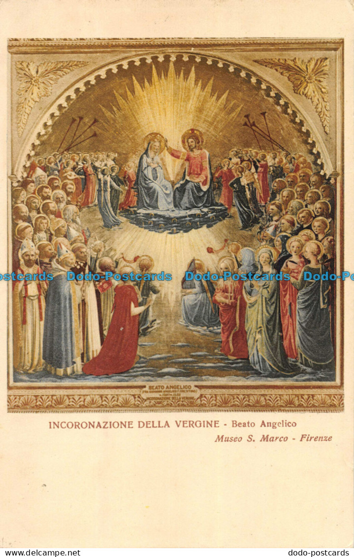 R061106 Incoronazione Della Vergine. Beato Angelico - Monde
