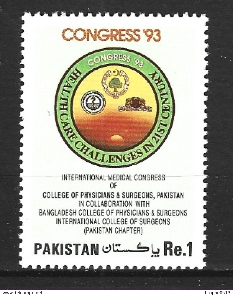 PAKISTAN. N°845 De 1993. Congrès De Médecine. - Medizin