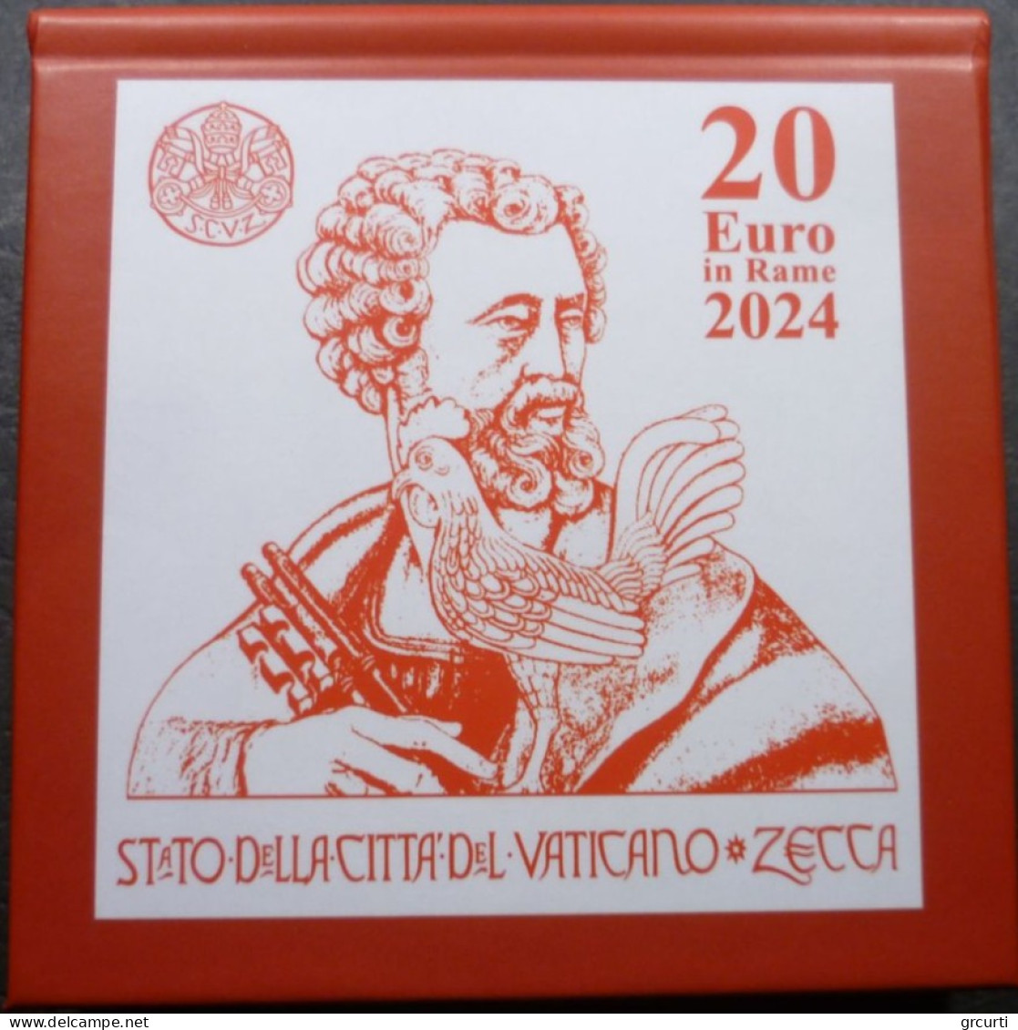 Vaticano - 20 Euro 2024 - Arte E Fede: Il Gallo Di San Pietro - In Confezione - Vatican