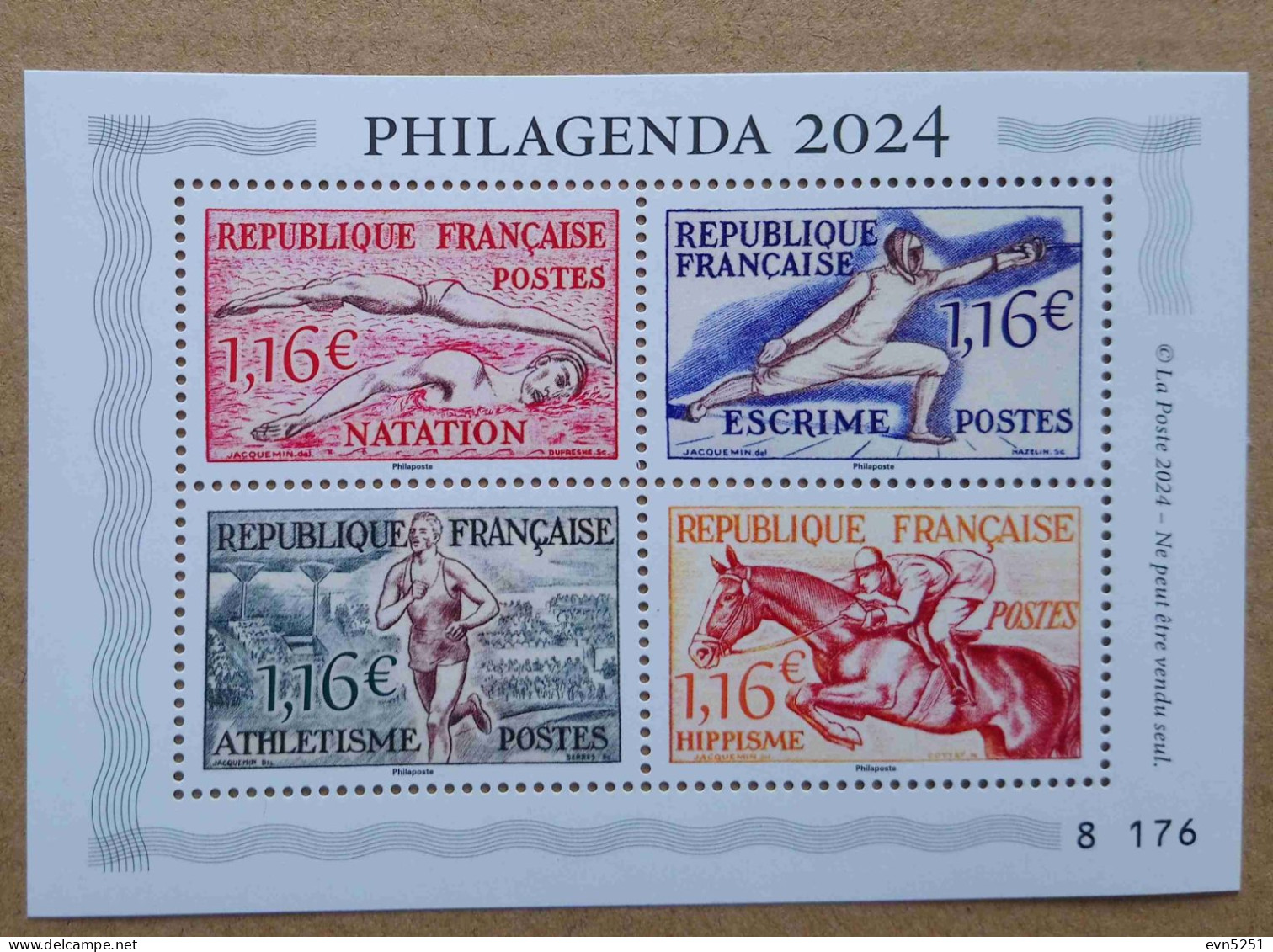 Bac-07/01 : Philagenda 2024 - Unused Stamps