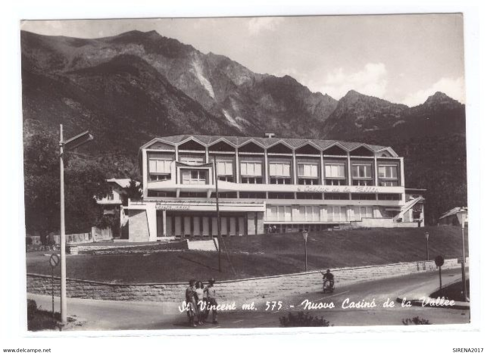 SAINT VINCENT - NUOVO CASINO' DE LA VALLEE - AOSTA - VIAGGIATA - Aosta
