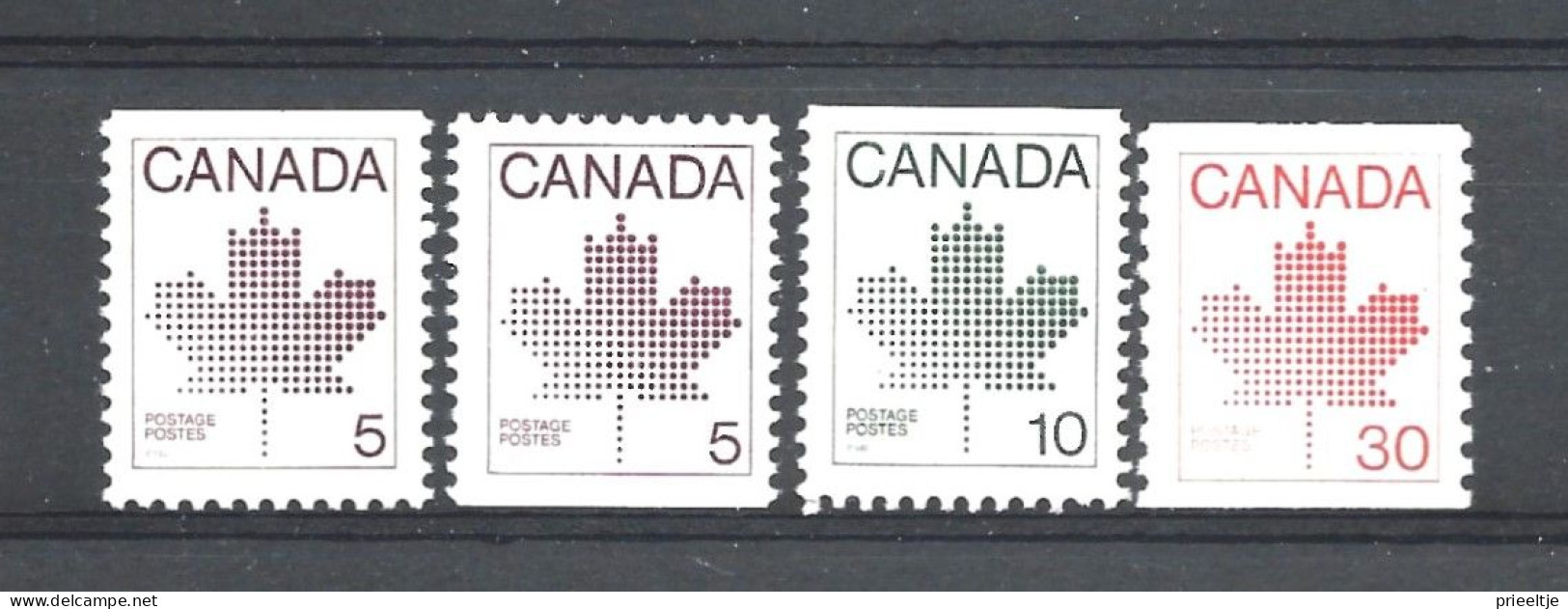 Canada 1982 Definitives Y.T. 792/793+794a ** - Nuovi