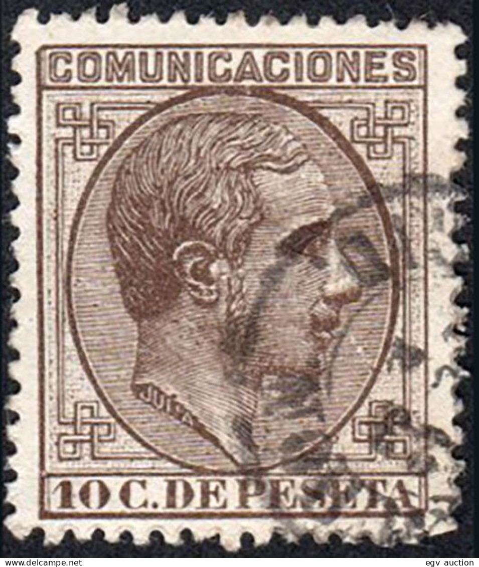 Madrid - Edi O 192 - 10 Céntimos - Mat Fech. Tp. II "Chinchón" - Used Stamps