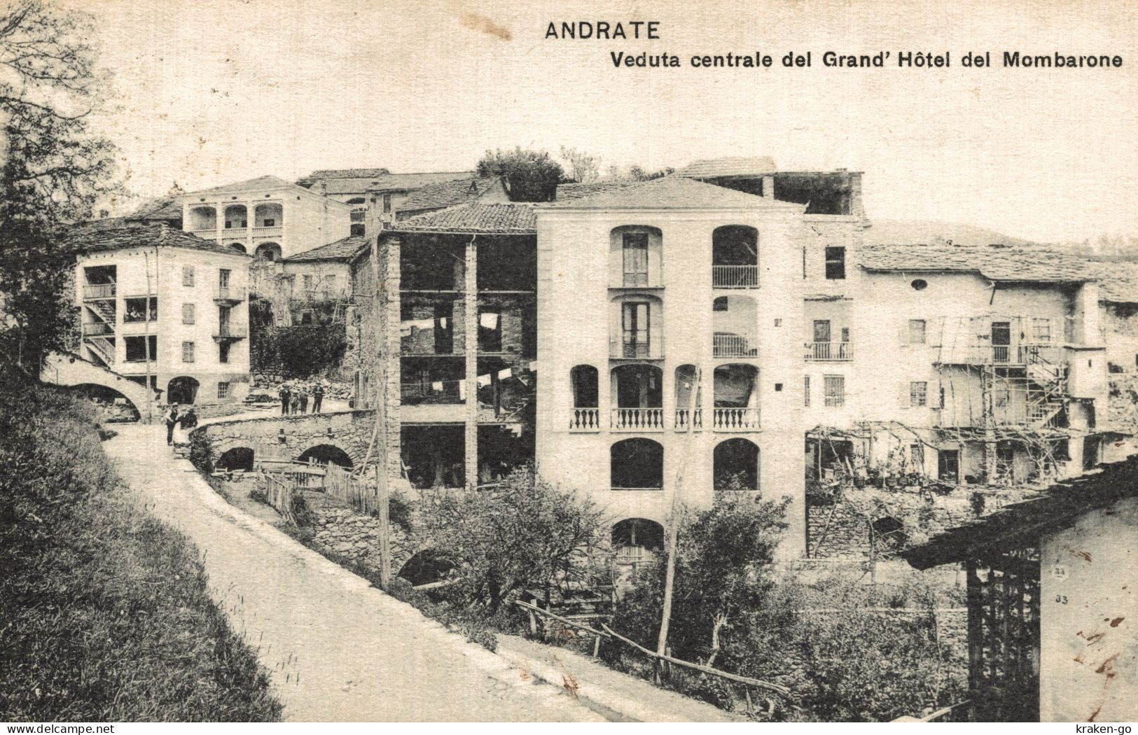 ANDRATE, Torino - Albergo Ristorante Mombarone - VG - #053 - Autres & Non Classés