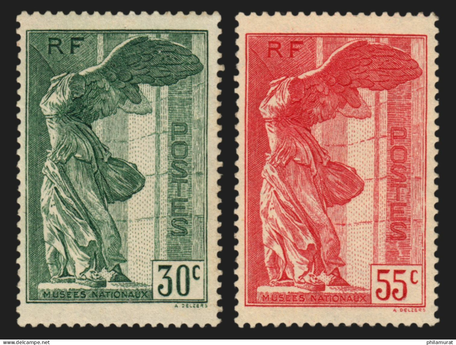 N°354/355, Victoire De Samothrace, Neufs ** Sans Charnière - TB - Unused Stamps