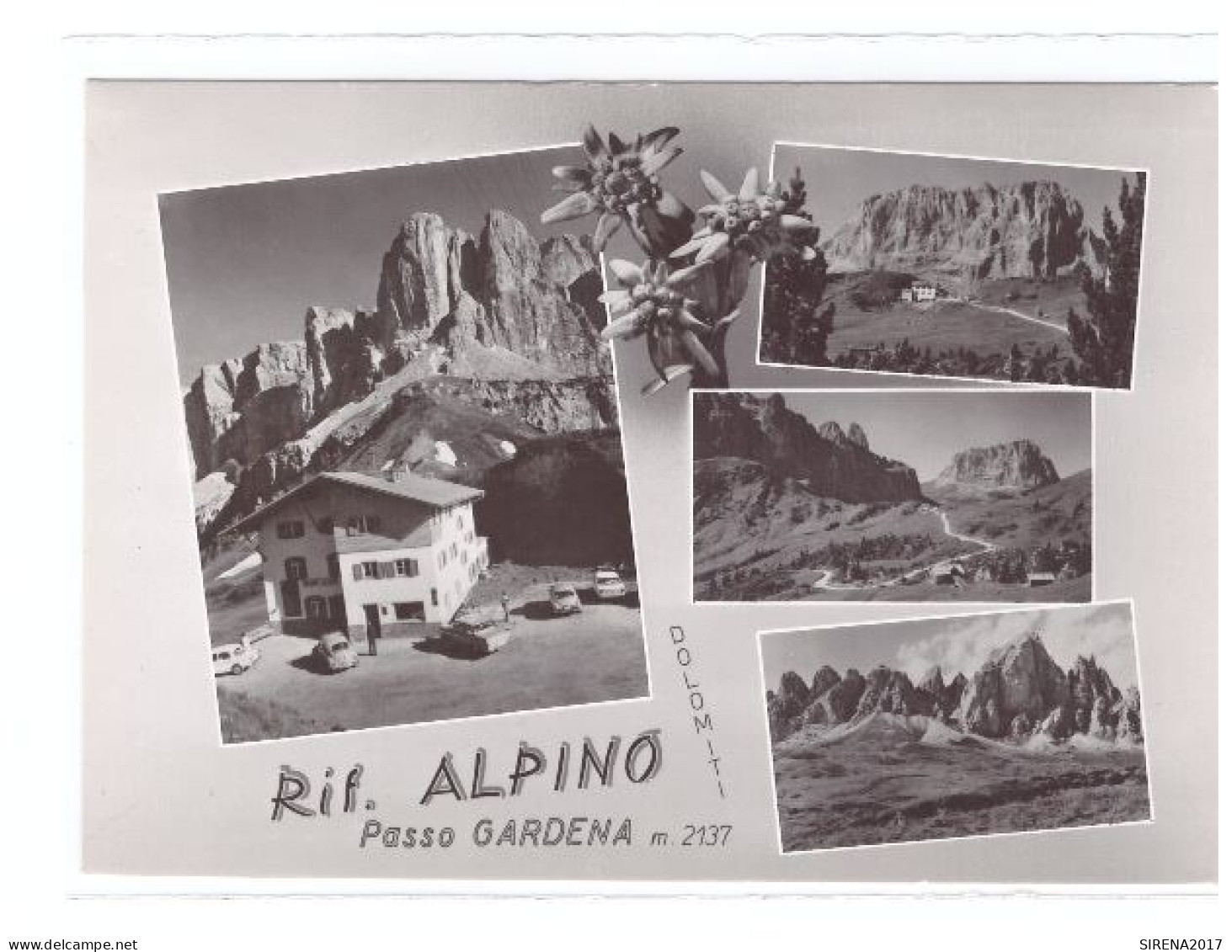 PASSO GARDENA - RIFUGIO ALPINO - BOLZANO - VIAGGIATA - Bolzano (Bozen)