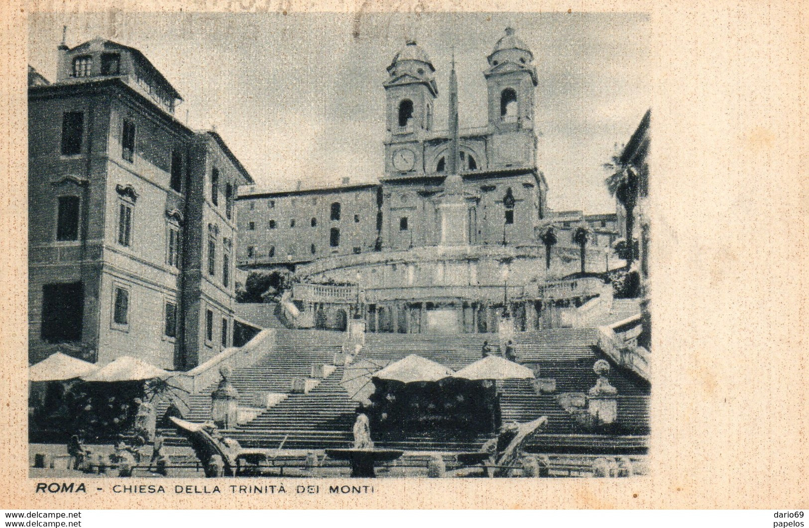 1942  CARTOLINA CON ANNULLO  ROMA        +  TARGHETTA - Andere Monumenten & Gebouwen