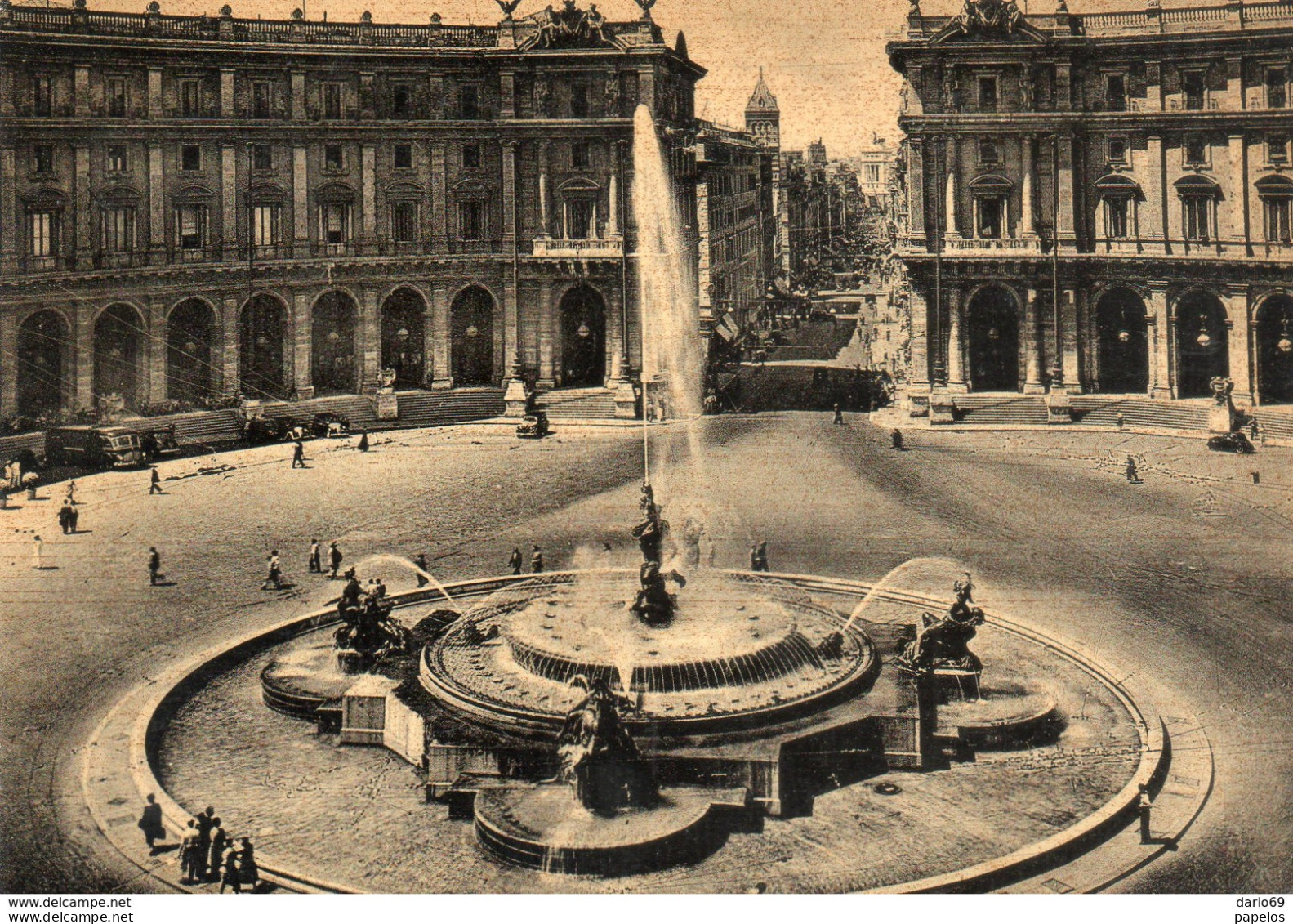 1950 CARTOLINA CON ANNULLO  ROMA   + TARGHETTA - Otros Monumentos Y Edificios