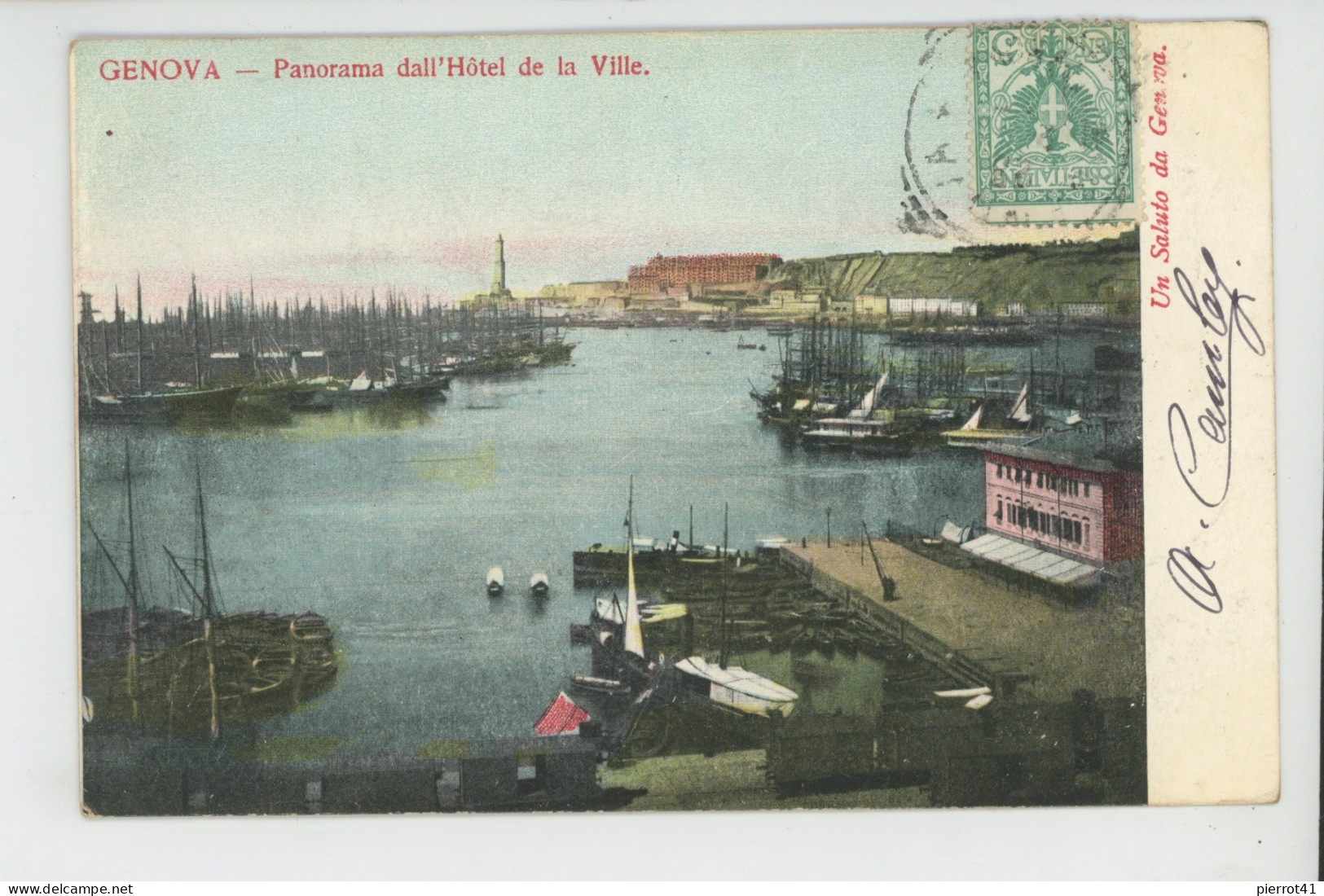 ITALIE - GENOVA - Panorama Dall' Hôtel De La Ville - Genova (Genua)