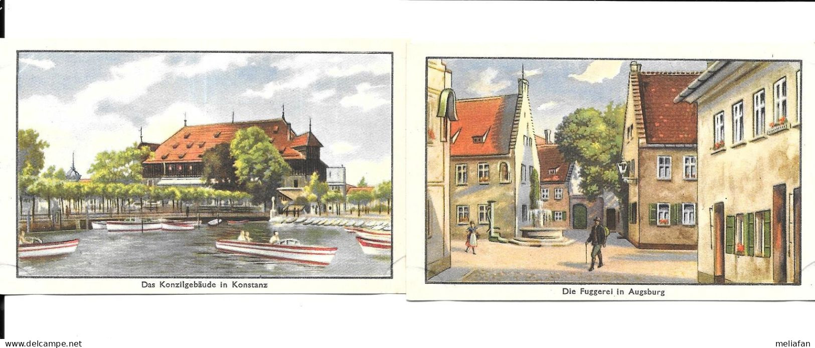 DY33 - SERIE CHROMOS MARGARINE HOMANN - HAMELN ROTHENBURG KONSTANZ AUSBURG NEISSE GOSLAAR BREMEN HILDESHEIM - Other & Unclassified