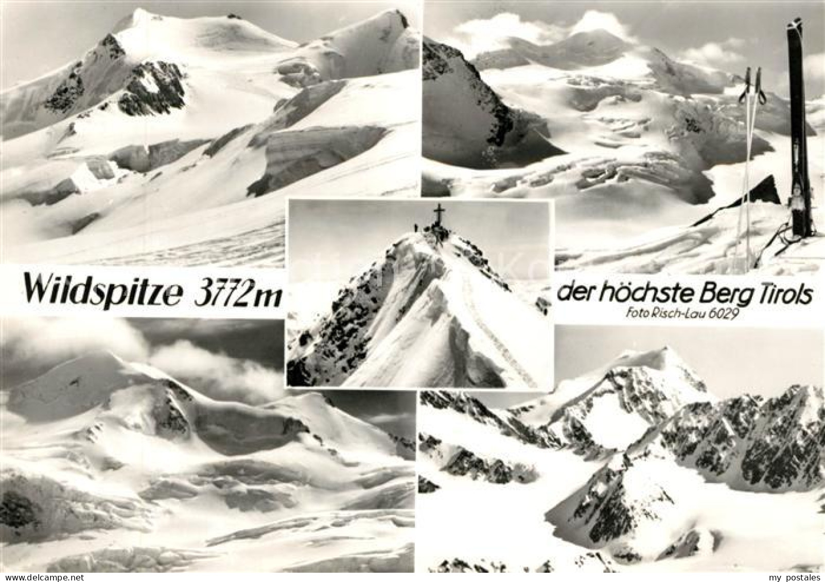 73103418 Tirol Region Wildspitze Winterlandschaft Tirol Region - Autres & Non Classés