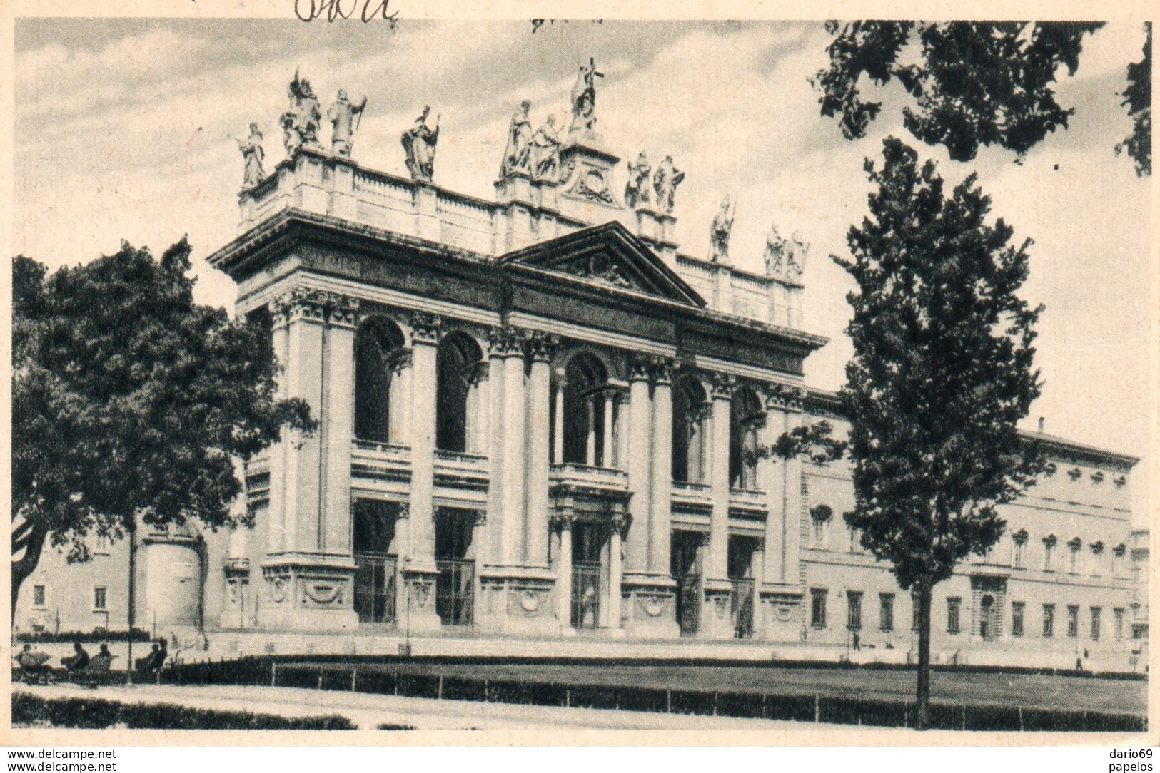 1935  CARTOLINA Con Annullo Roma - Otros Monumentos Y Edificios