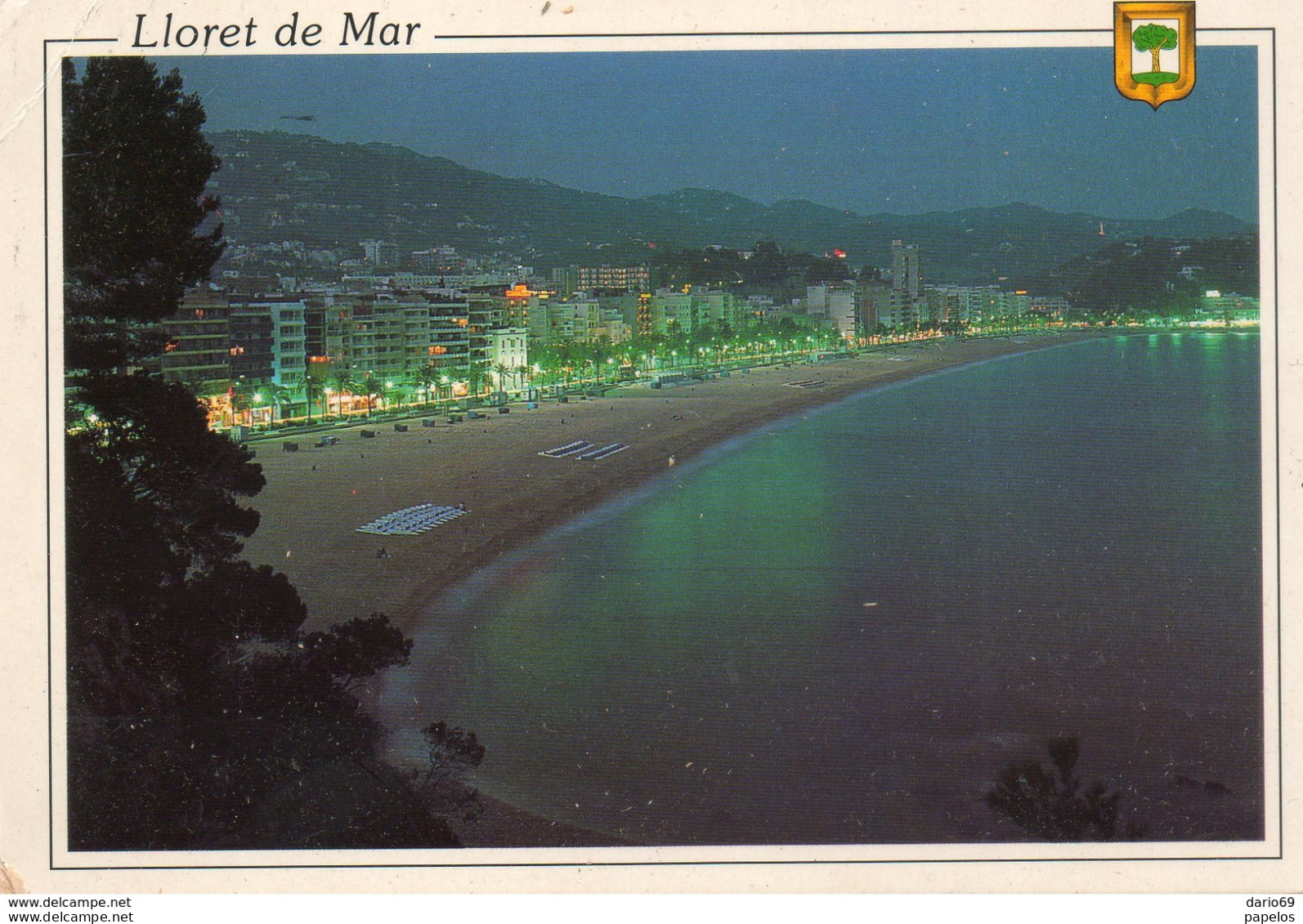 1996  CARTOLINA  CON ANNULLO Lloret De Mar - Cartas & Documentos