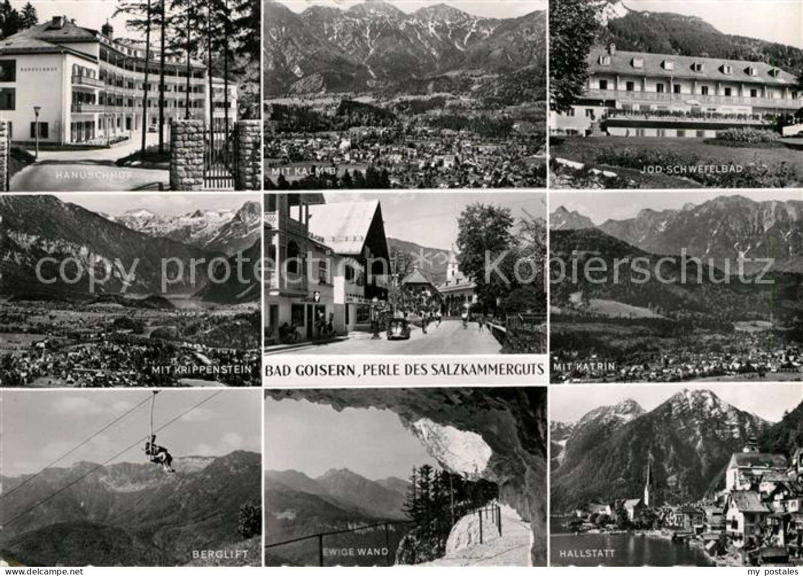 73103377 Goisern Salzkammergut Bad Panorama Berglift Hallstatt  Goisern Salzkamm - Altri & Non Classificati