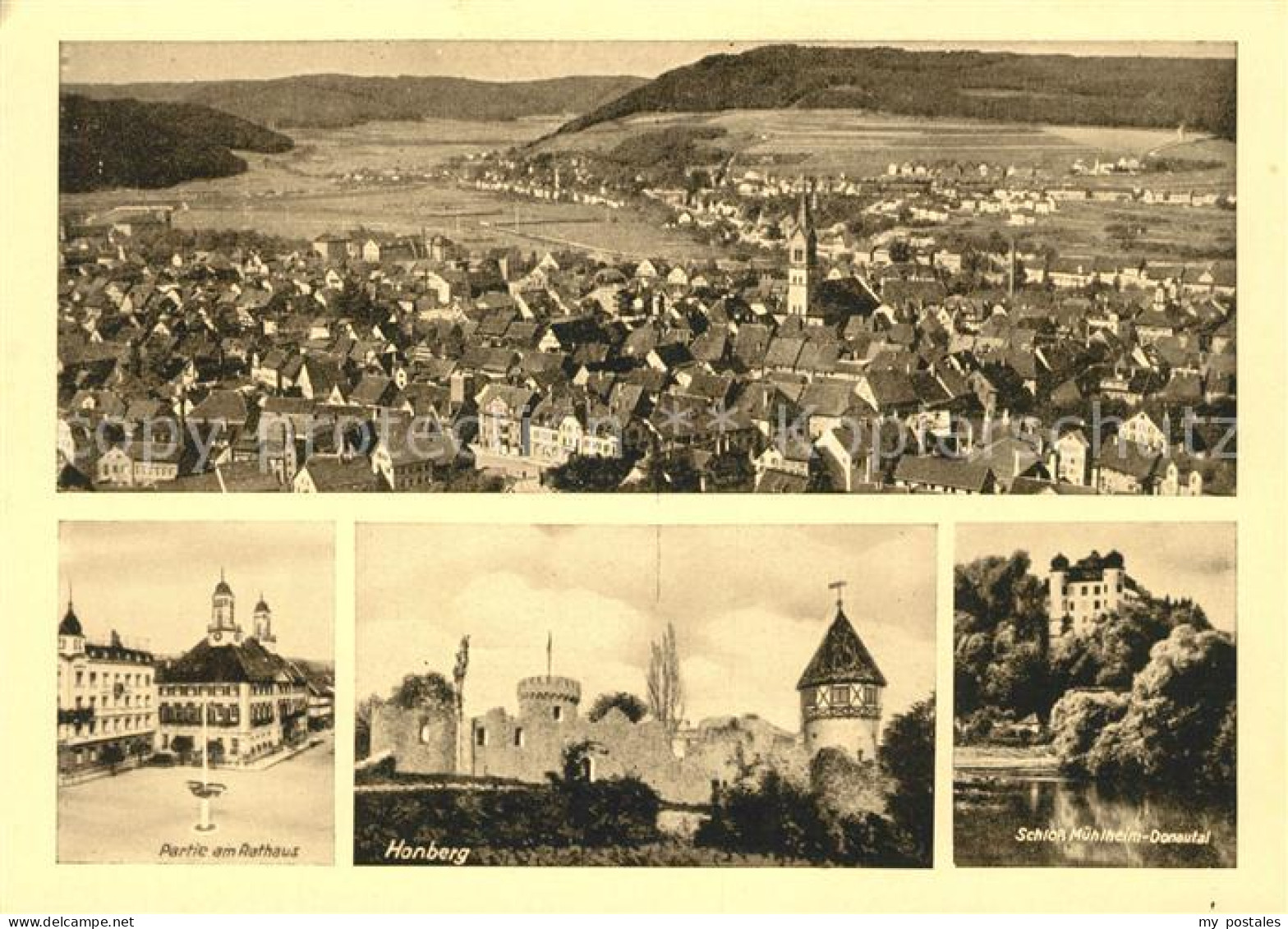 73103357 Tuttlingen Rathaus Honberg Schloss Muehlheim Tuttlingen - Tuttlingen