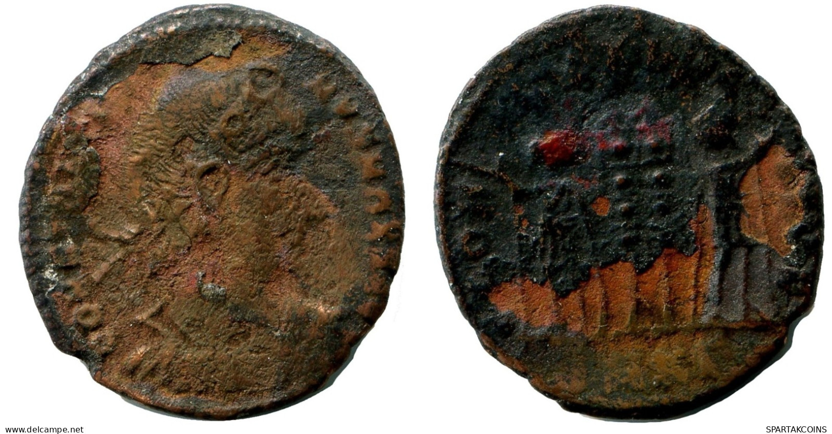 CONSTANTINE I MINTED IN CYZICUS FROM THE ROYAL ONTARIO MUSEUM #ANC11032.14.U.A - L'Empire Chrétien (307 à 363)
