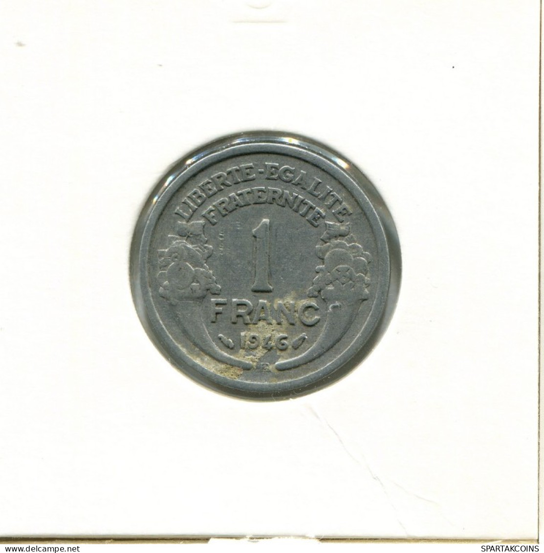 1 FRANC 1946 B FRANKREICH FRANCE Französisch Münze #AK563.D.A - 1 Franc