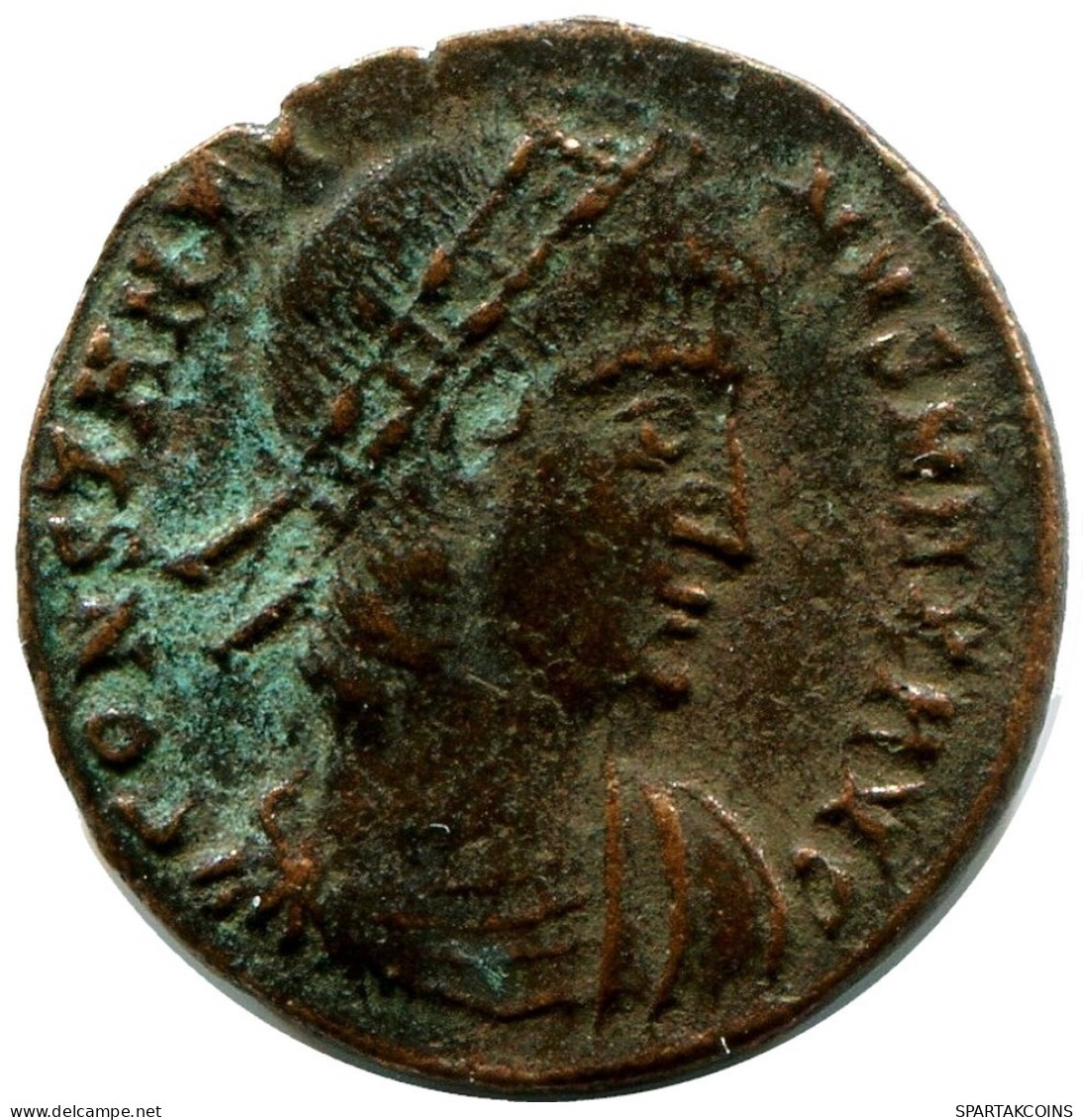 CONSTANTINE I MINTED IN CYZICUS FOUND IN IHNASYAH HOARD EGYPT #ANC11026.14.F.A - L'Empire Chrétien (307 à 363)