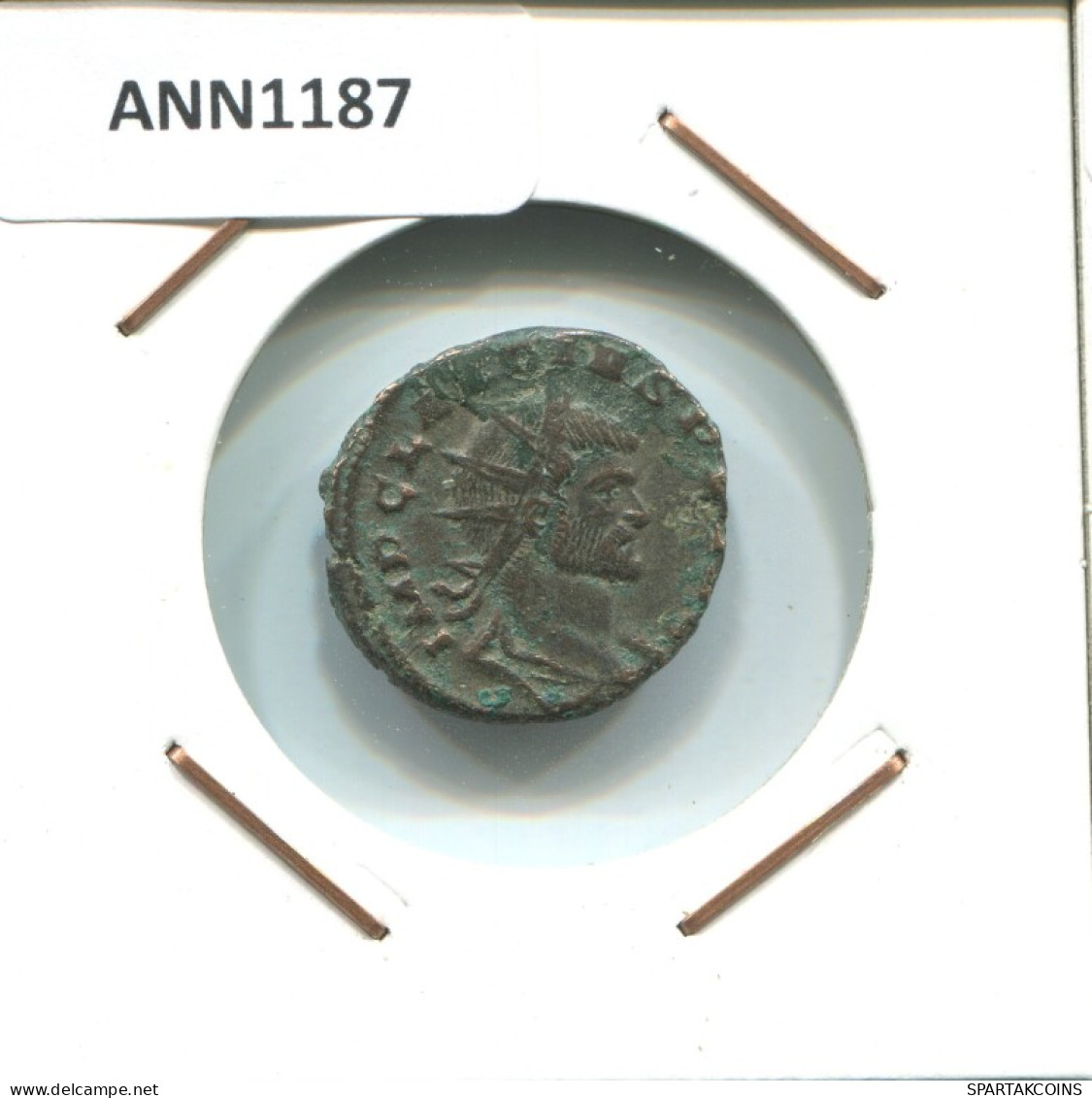 CLAUDIUS II Antike RÖMISCHEN KAISERZEIT Münze 2.8g/20mm #ANN1187.15.D.A - Der Soldatenkaiser (die Militärkrise) (235 / 284)