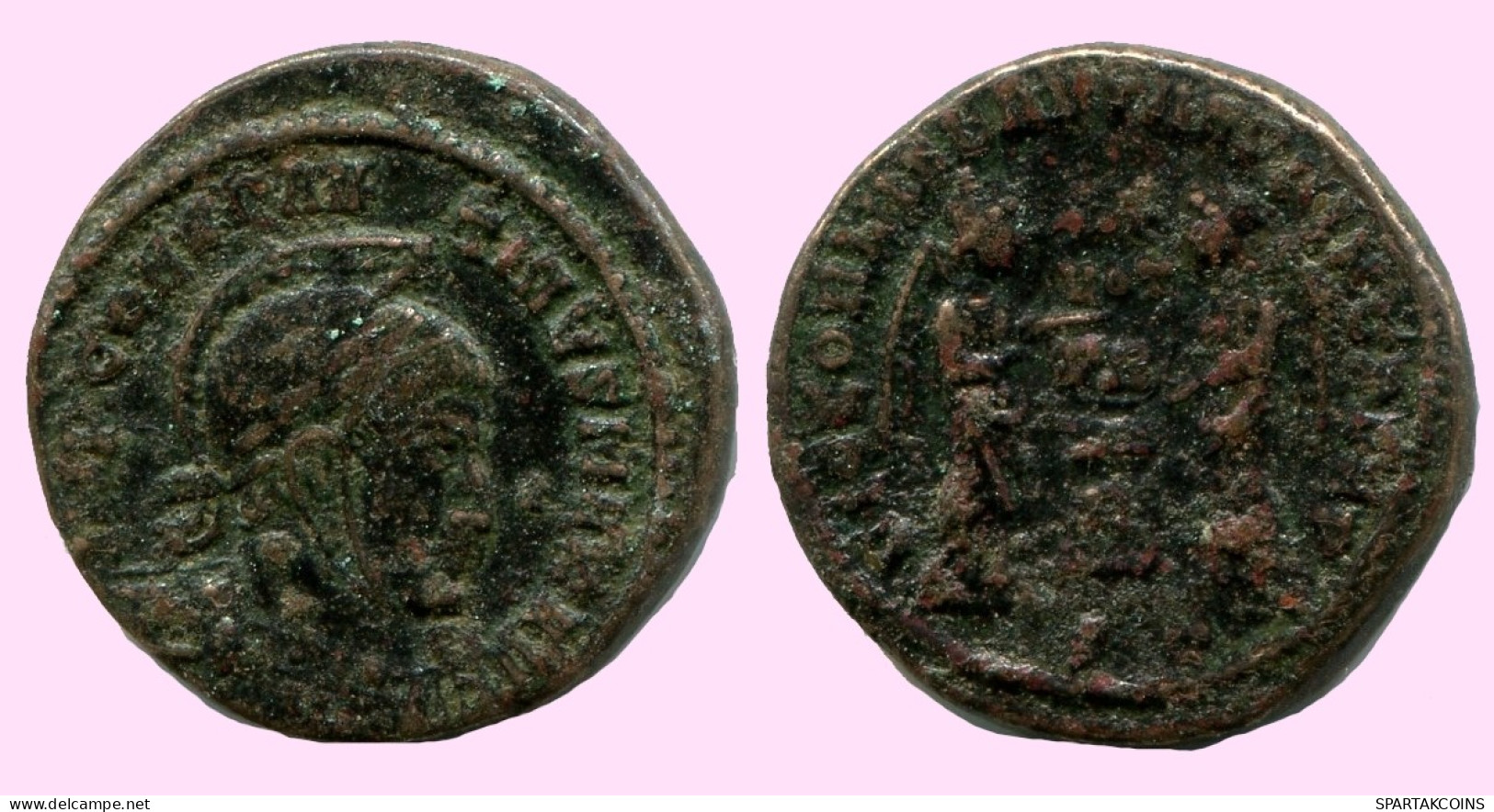 CONSTANTINOPOLIS COMMEMORATIVE ROMAN Bronze Pièce #ANC12211.12.F.A - El Impero Christiano (307 / 363)