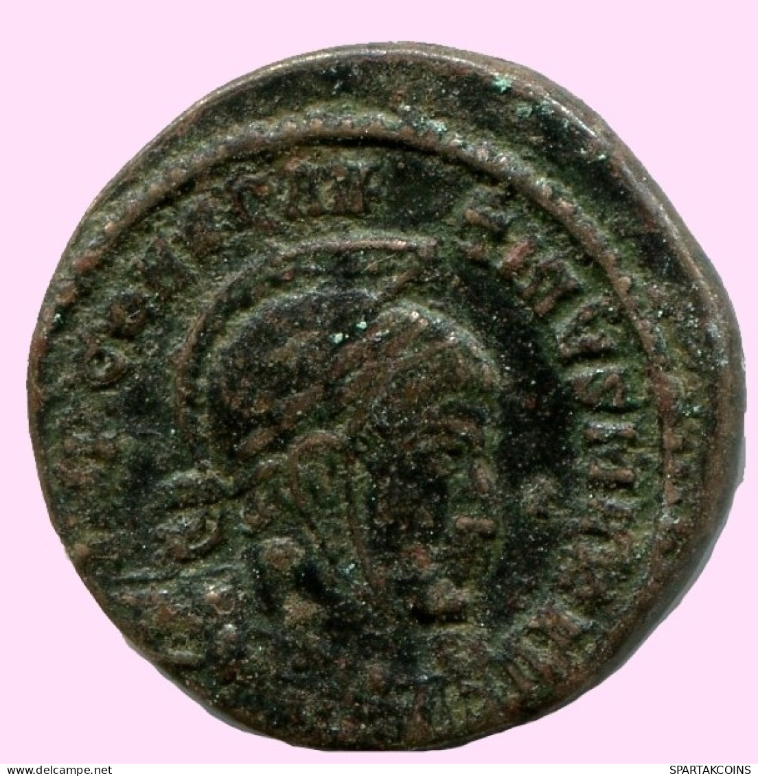 CONSTANTINOPOLIS COMMEMORATIVE ROMAN Bronze Pièce #ANC12211.12.F.A - The Christian Empire (307 AD To 363 AD)