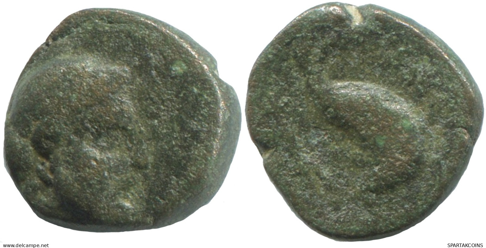 Ancient Authentic GREEK Coin 1.4g/11mm #SAV1413.11.U.A - Griechische Münzen